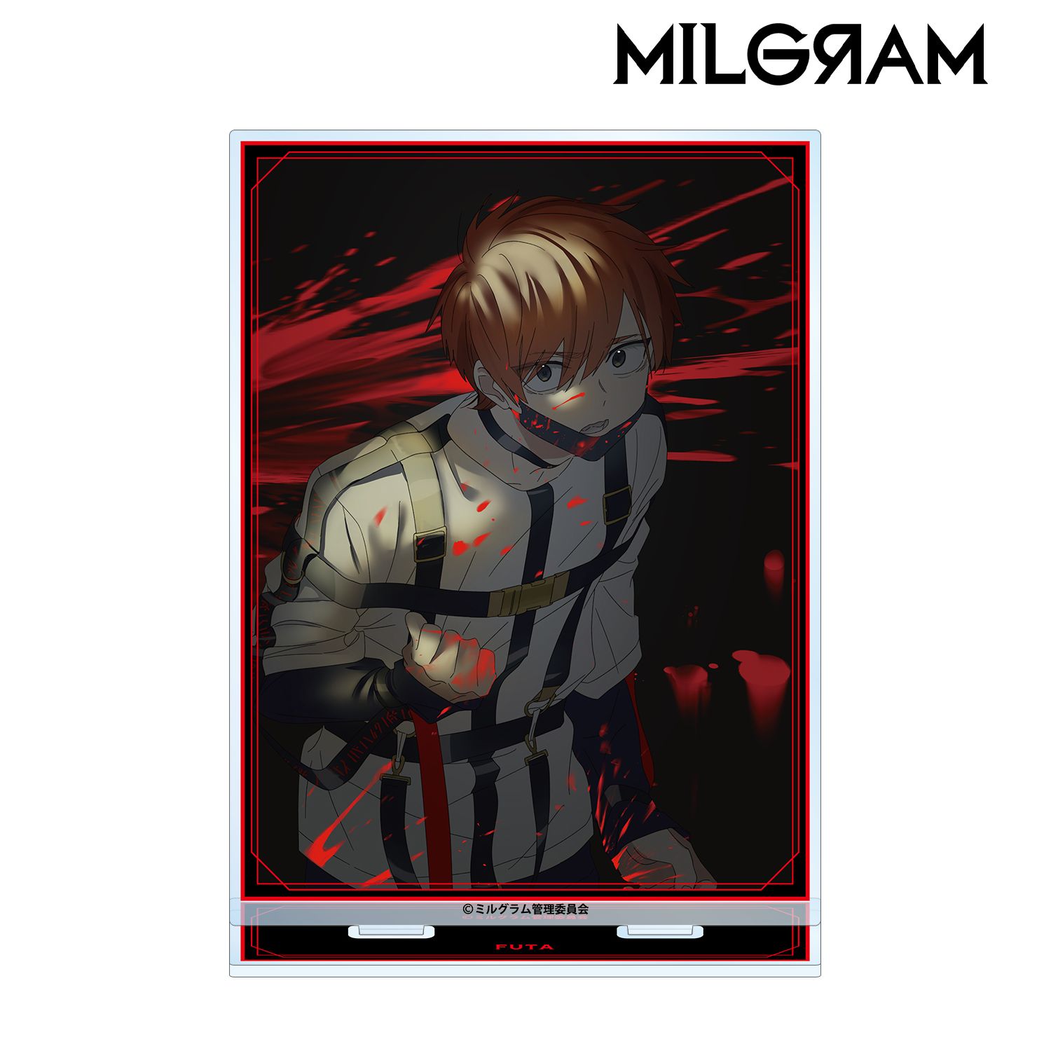 MILGRAM -ミルグラム- 描き下ろしイラスト フータ 2nd Anniversary ver. BIGアクリルスタンド 画像 2 | AniSmile