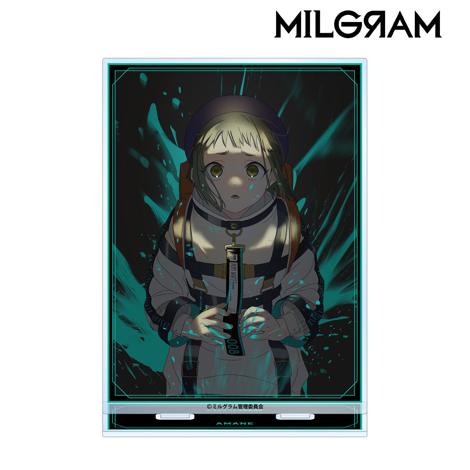 MILGRAM -ミルグラム- 描き下ろしイラスト アマネ 2nd Anniversary ver. BIGアクリルスタンド 画像 3 | AniSmile