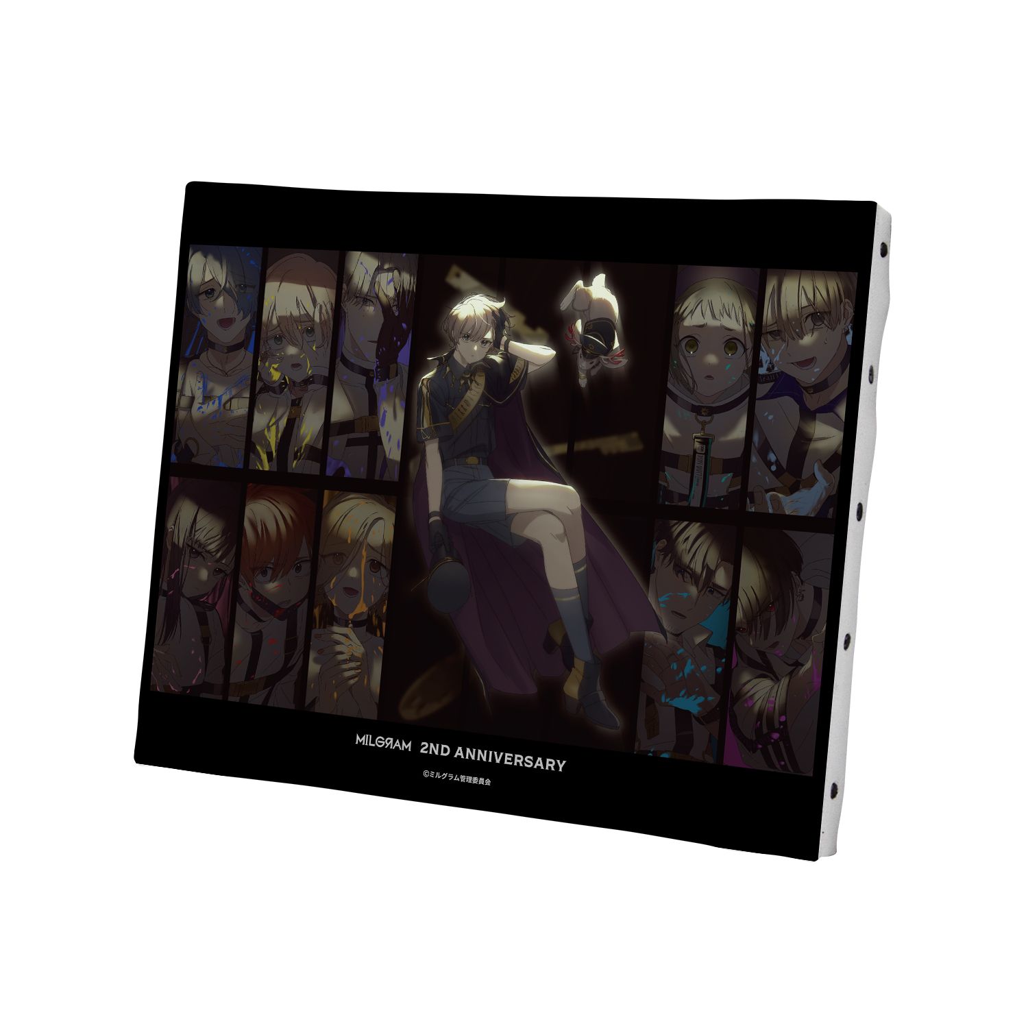 MILGRAM -ミルグラム- 描き下ろしイラスト 集合 2nd Anniversary ver. キャンバスボード - 公式商品画像 | AniSmile