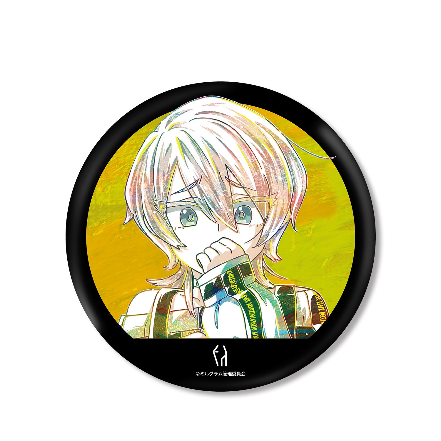 MILGRAM -ミルグラム- ムウ Ani-Art BIG缶バッジ - 公式商品画像 | AniSmile