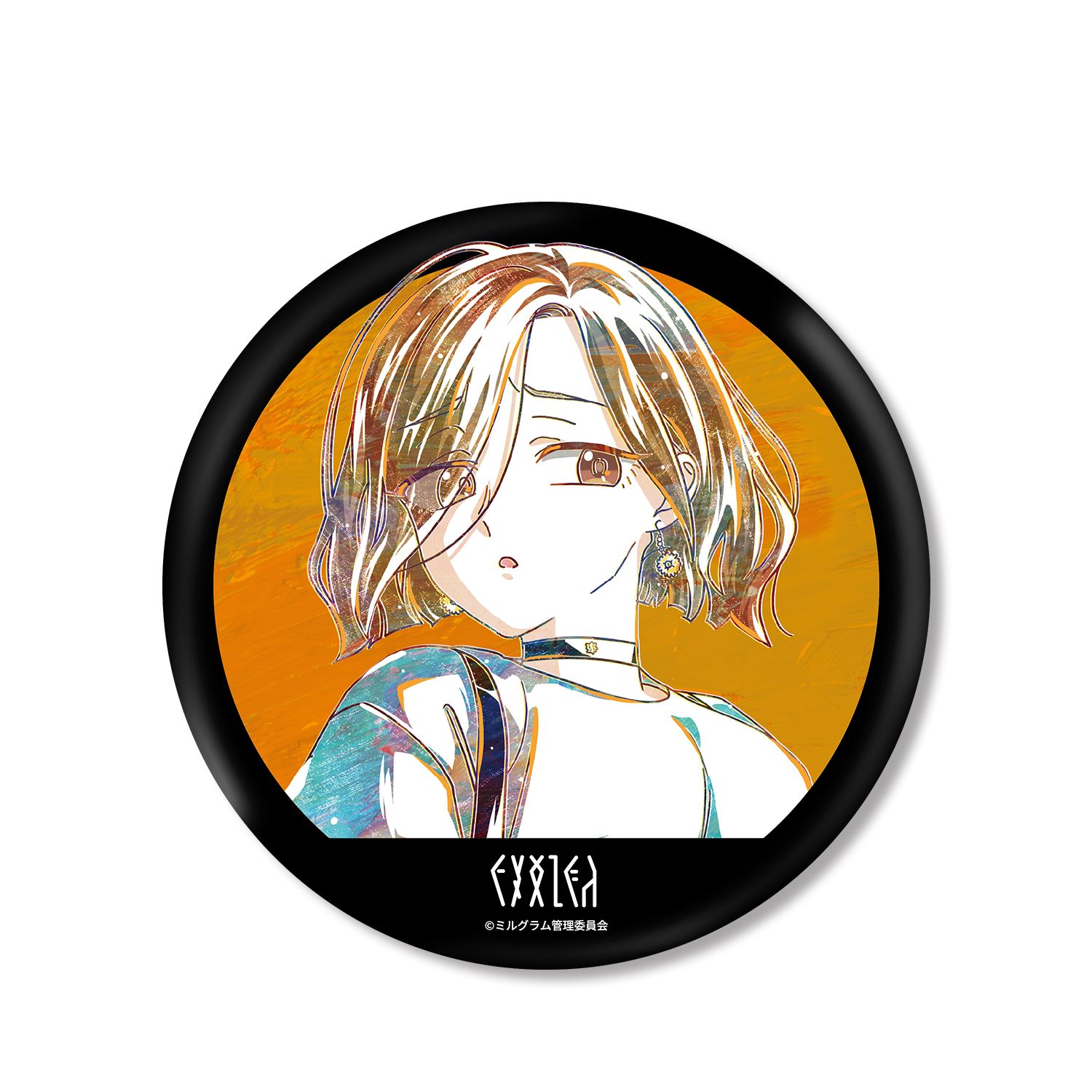 MILGRAM -ミルグラム- マヒル Ani-Art BIG缶バッジ - 公式商品画像 | AniSmile
