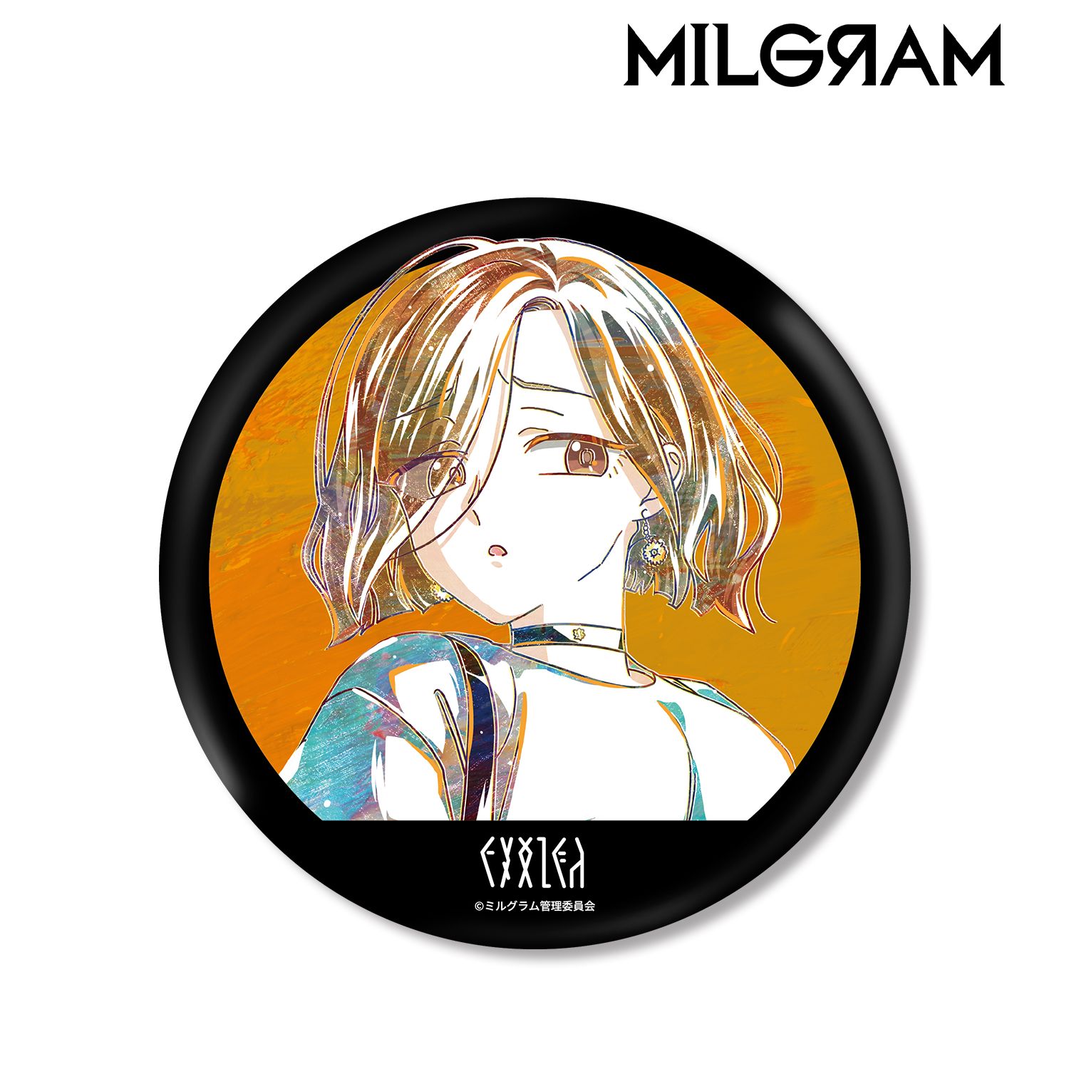MILGRAM -ミルグラム- マヒル Ani-Art BIG缶バッジ 画像 2 | AniSmile