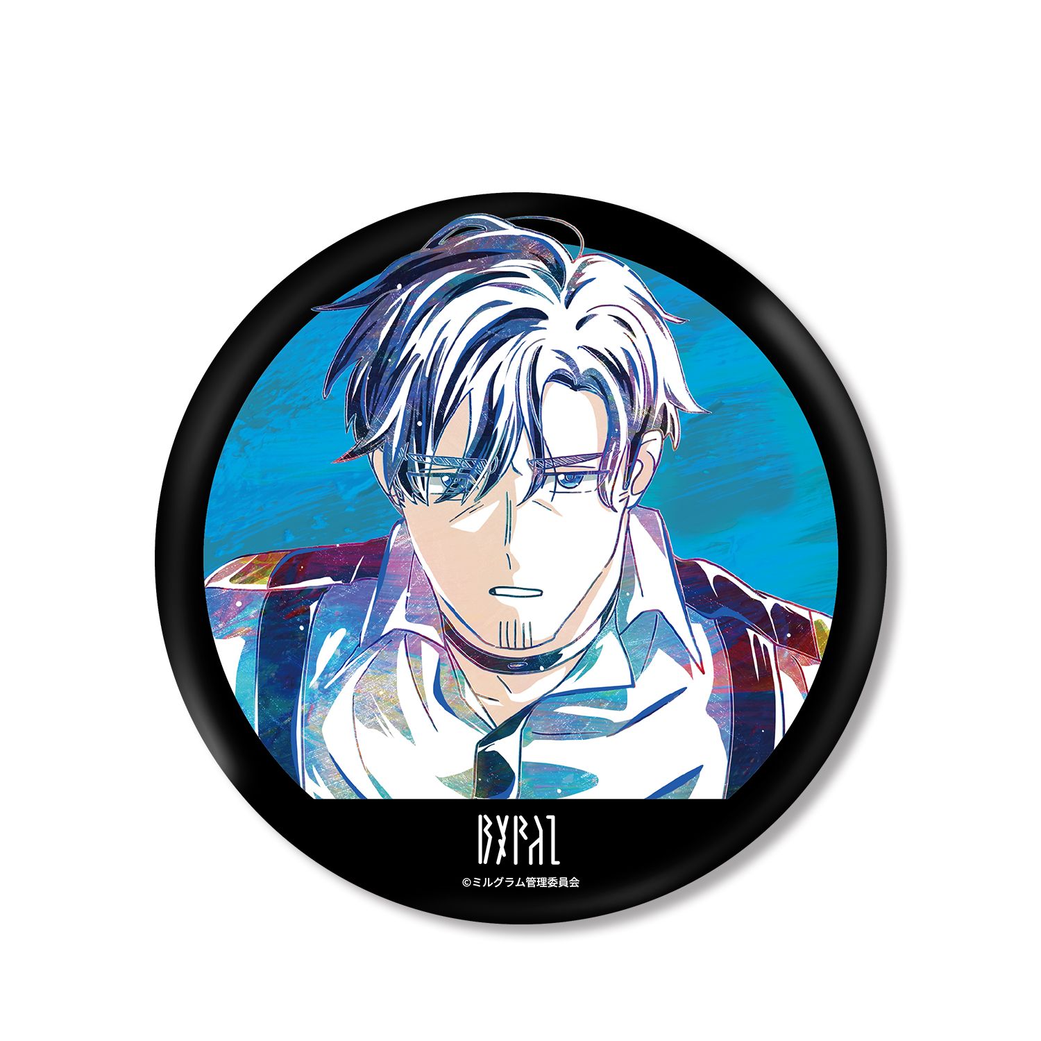 MILGRAM -ミルグラム- カズイ Ani-Art BIG缶バッジ - 公式商品画像 | AniSmile