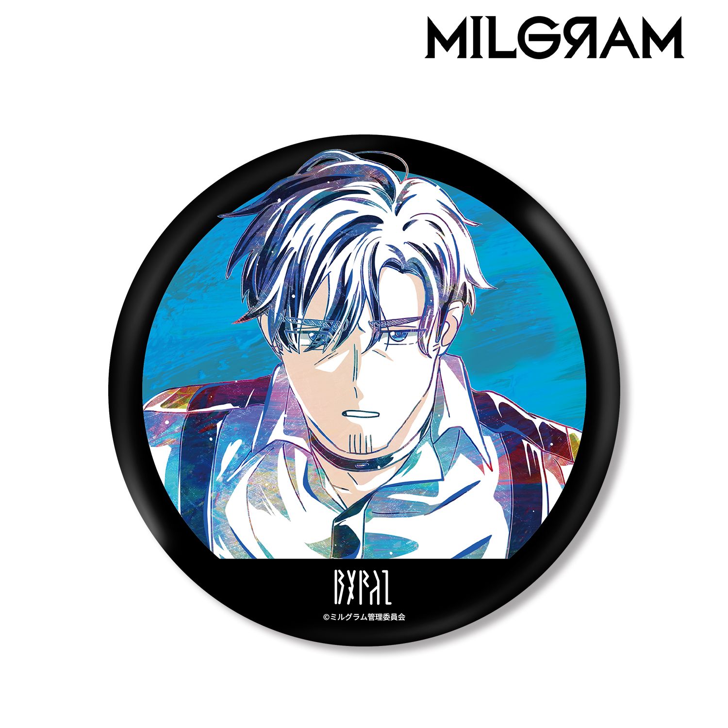 MILGRAM -ミルグラム- カズイ Ani-Art BIG缶バッジ 画像 2 | AniSmile
