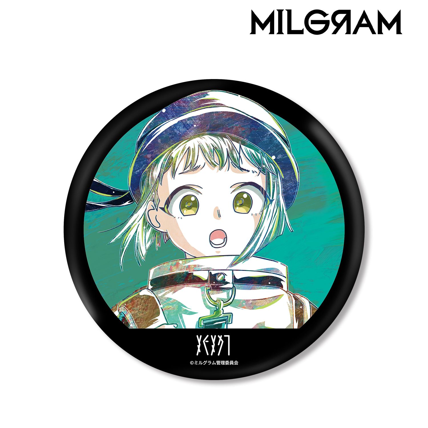 MILGRAM -ミルグラム- アマネ Ani-Art BIG缶バッジ 画像 2 | AniSmile