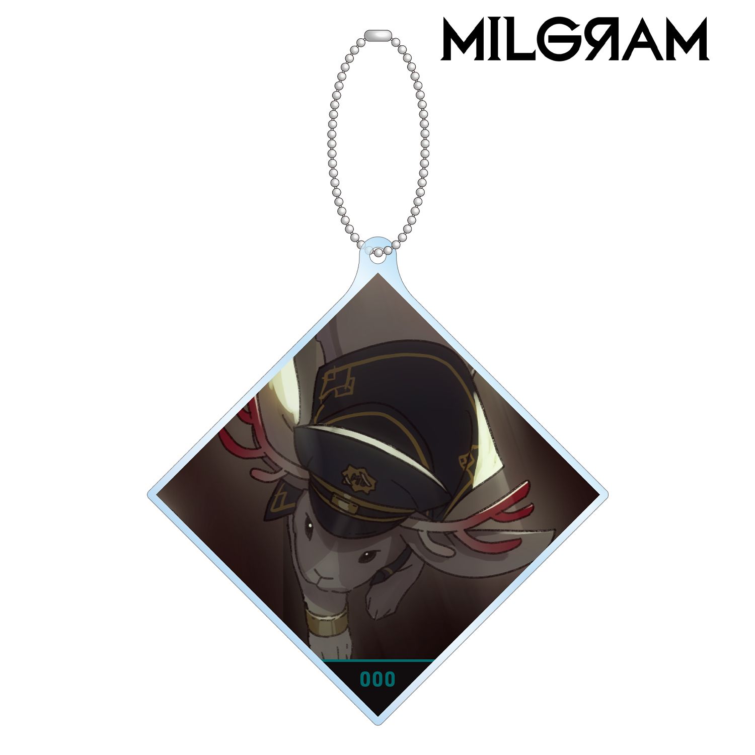 MILGRAM -ミルグラム- 描き下ろしイラスト ジャッカロープ 2nd Anniversary ver. BIGアクリルキーホルダー 画像 2 | AniSmile