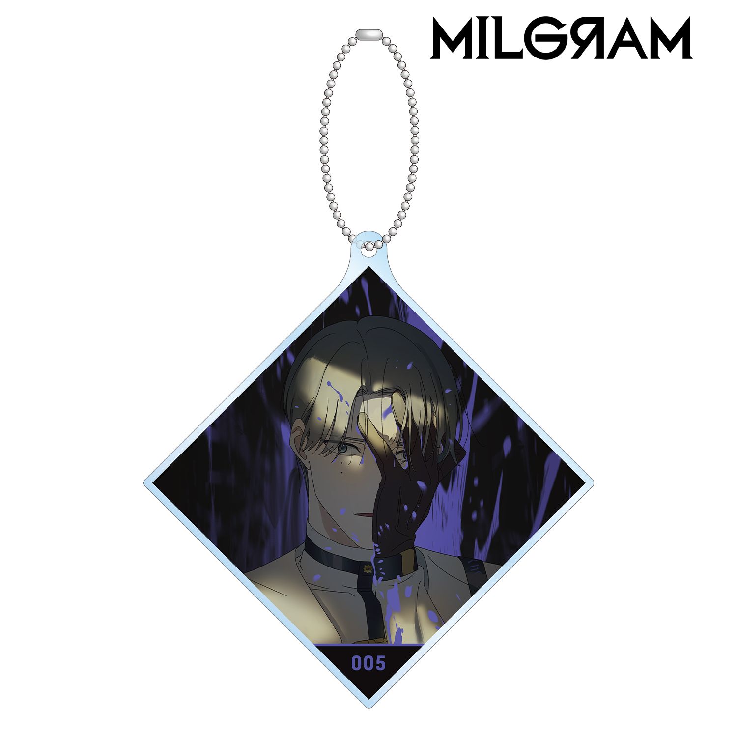 MILGRAM -ミルグラム- 描き下ろしイラスト シドウ 2nd Anniversary ver. BIGアクリルキーホルダー 画像 2 | AniSmile