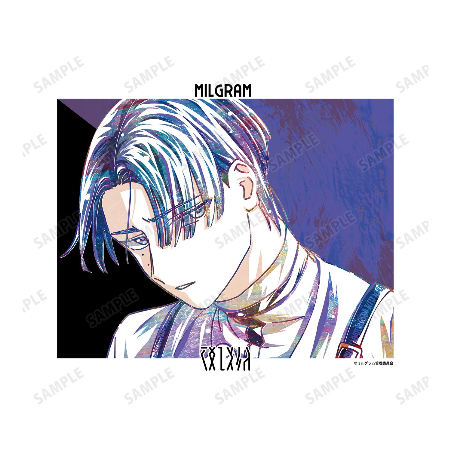 MILGRAM -ミルグラム- シドウ Ani-Art キャンバスボード 画像 3 | AniSmile
