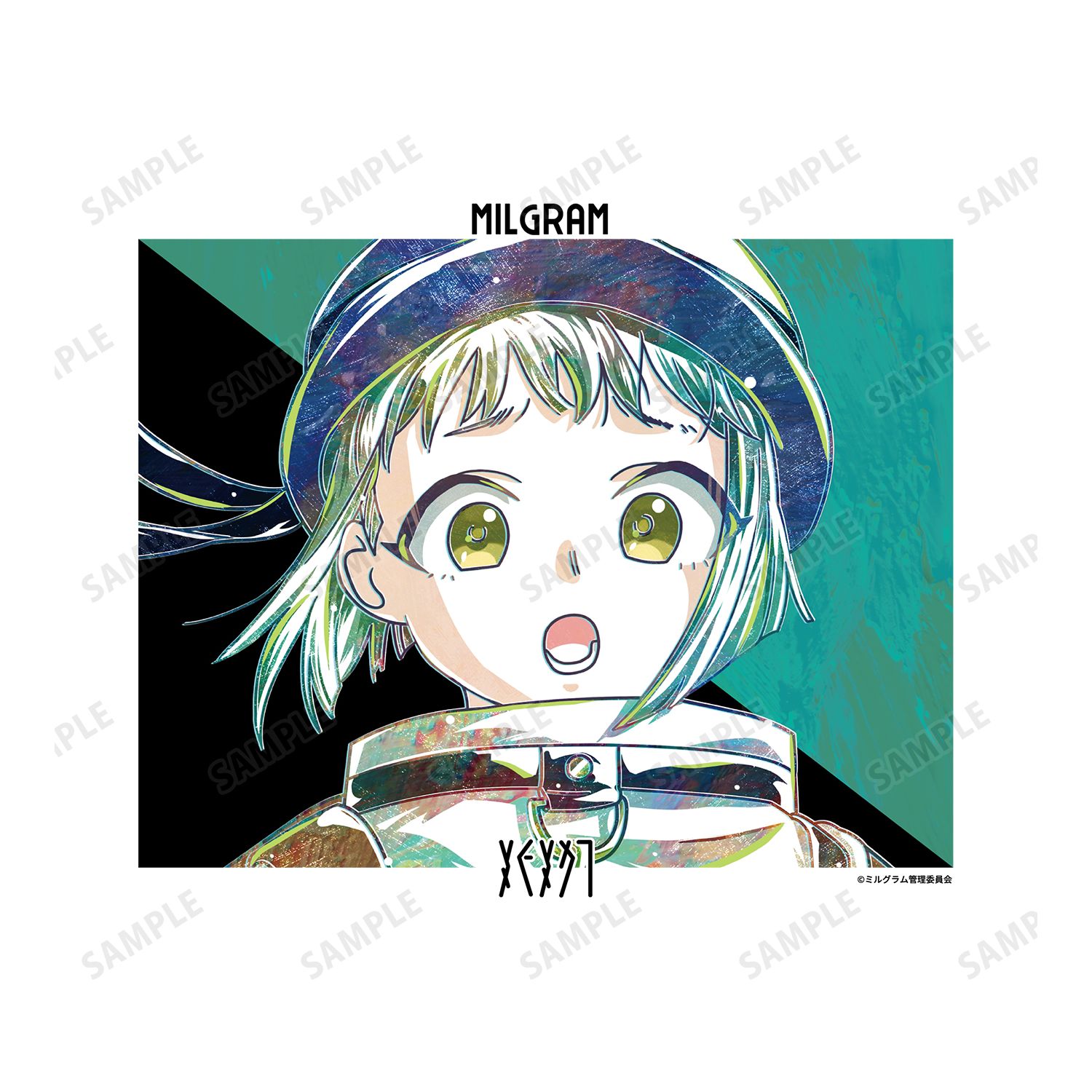 MILGRAM -ミルグラム- アマネ Ani-Art キャンバスボード 画像 3 | AniSmile
