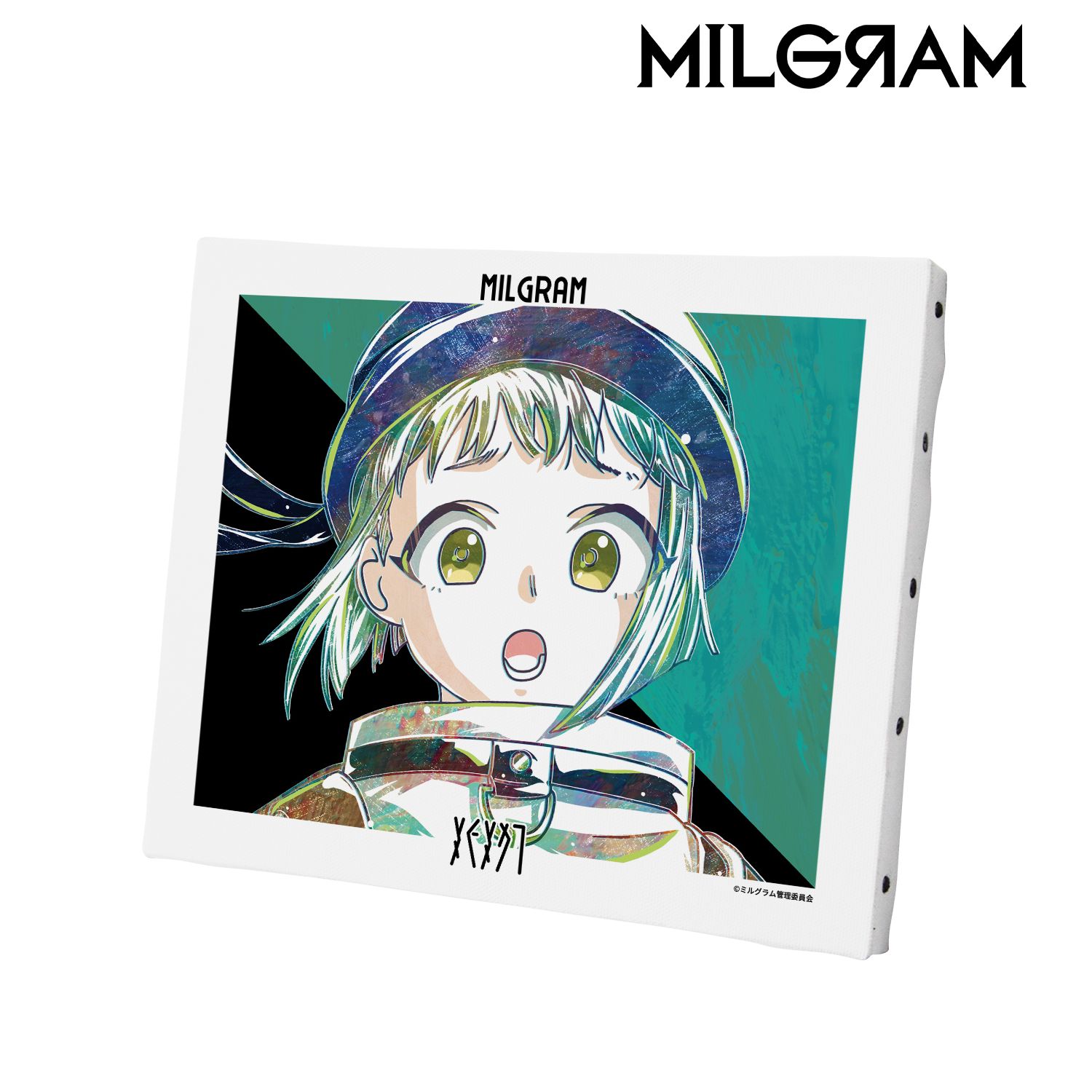MILGRAM -ミルグラム- アマネ Ani-Art キャンバスボード 画像 2 | AniSmile
