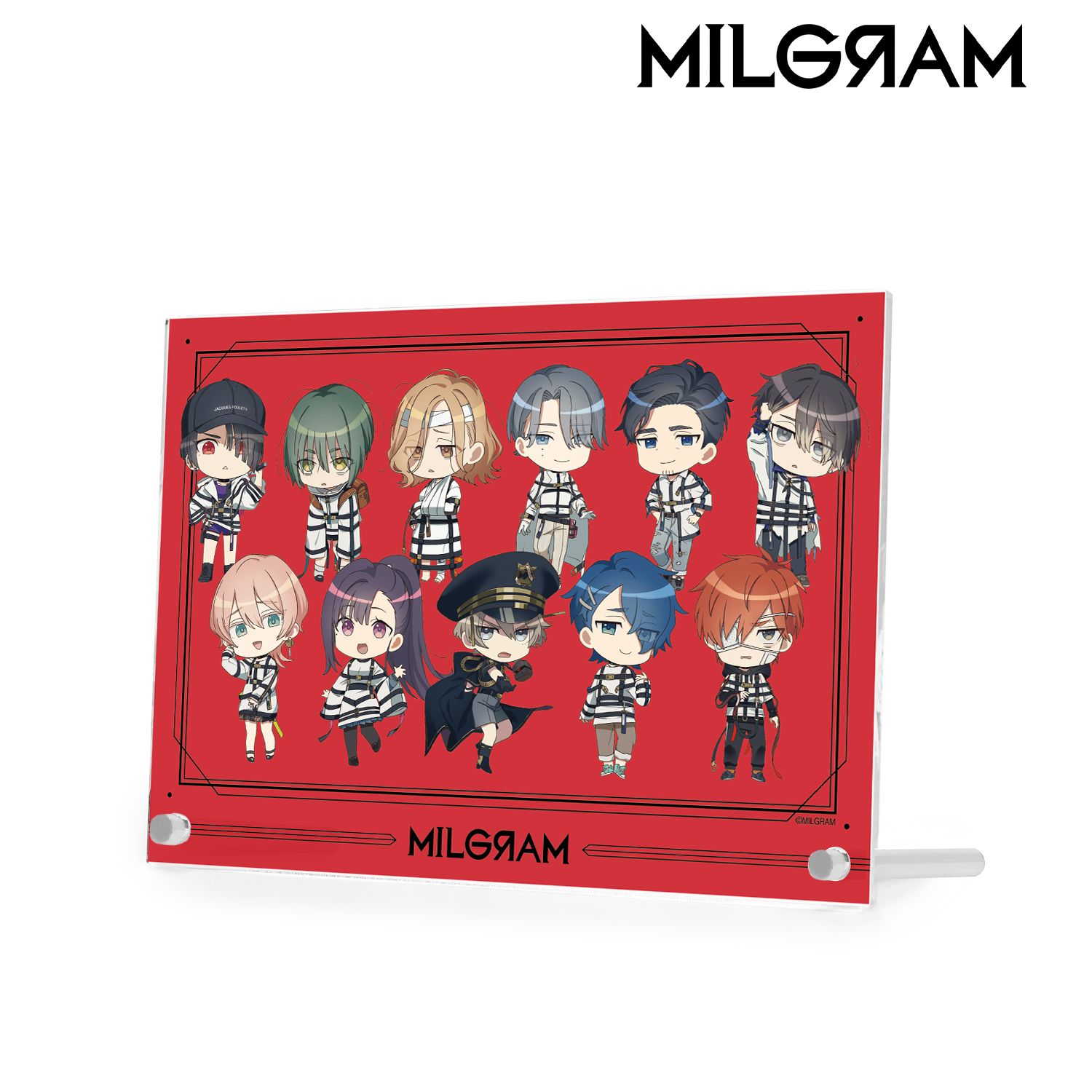 MILGRAM -ミルグラム- 集合 公式ちびキャラ Season 2 ver. アクリルパネル 画像 2 | AniSmile