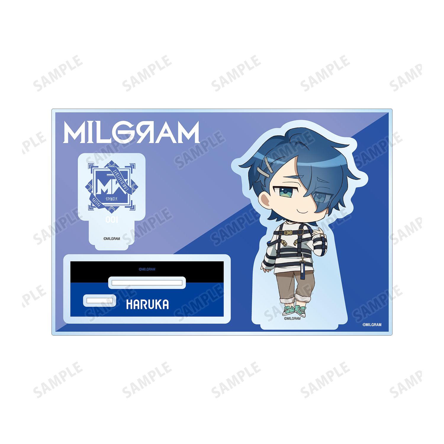 MILGRAM -ミルグラム- ハルカ 公式ちびキャラ Season 2 ver. BIGアクリルスタンド 画像 3 | AniSmile