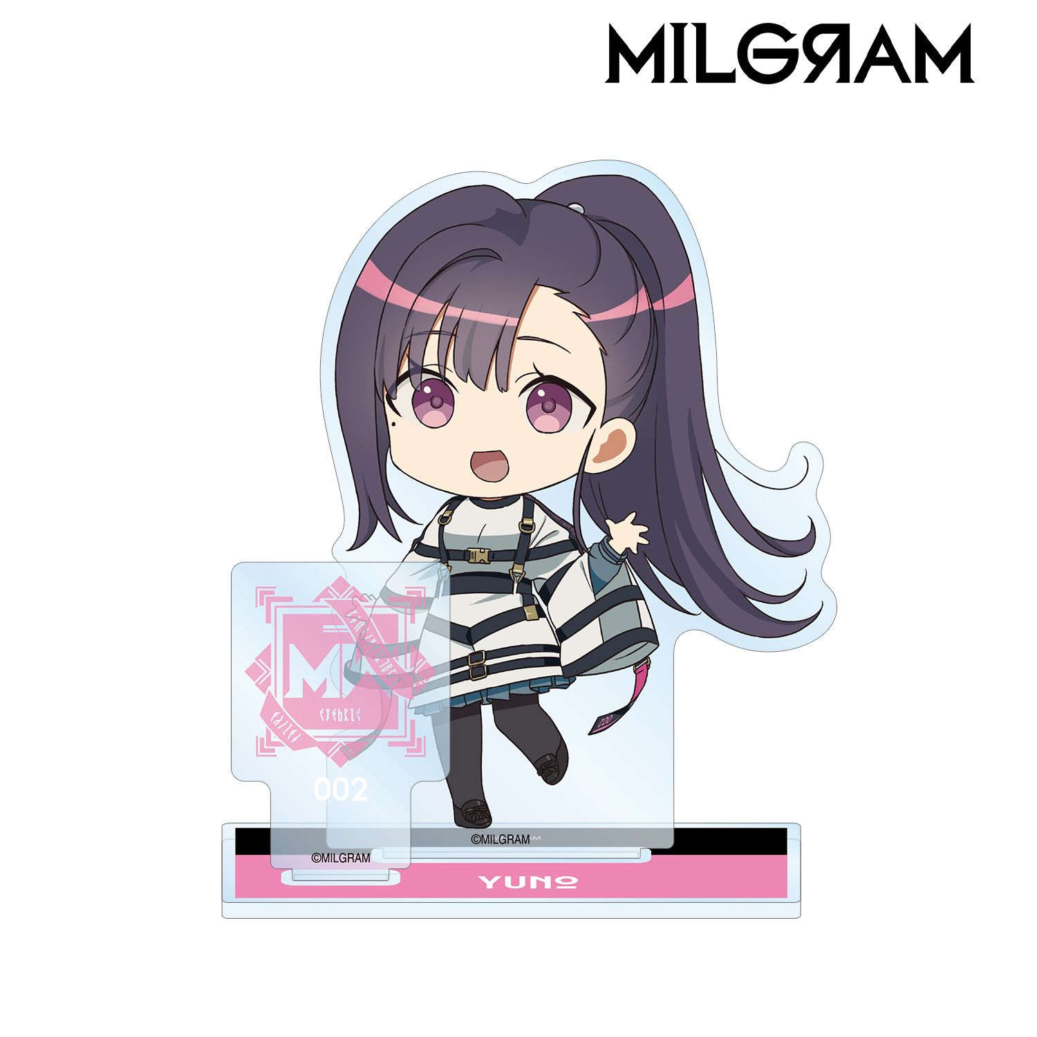 MILGRAM -ミルグラム- ユノ 公式ちびキャラ Season 2 ver. BIGアクリルスタンド 画像 2 | AniSmile
