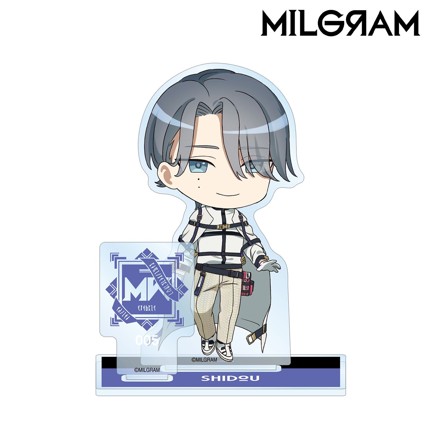 MILGRAM -ミルグラム- シドウ 公式ちびキャラ Season 2 ver. BIGアクリルスタンド 画像 2 | AniSmile