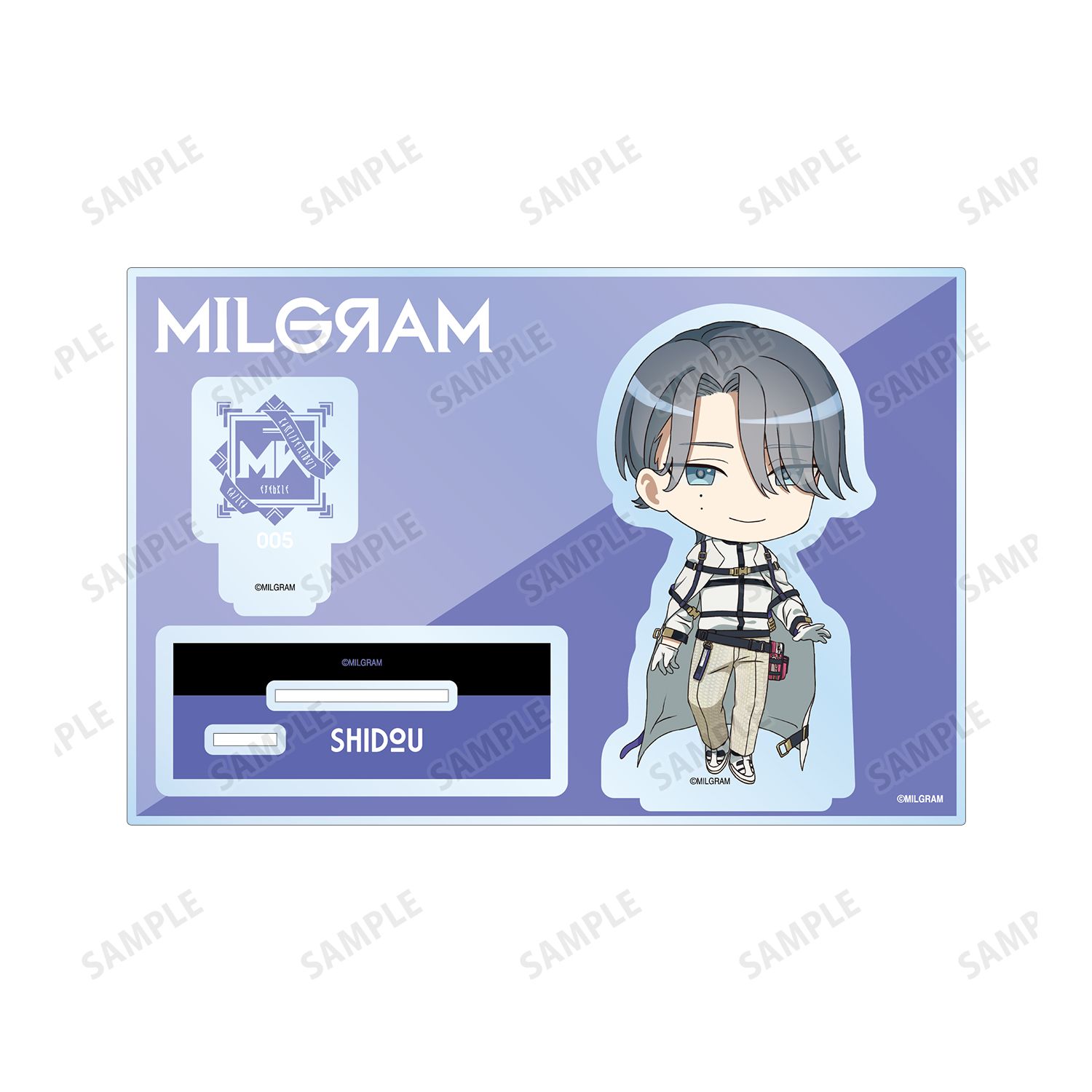 MILGRAM -ミルグラム- シドウ 公式ちびキャラ Season 2 ver. BIGアクリルスタンド 画像 4 | AniSmile