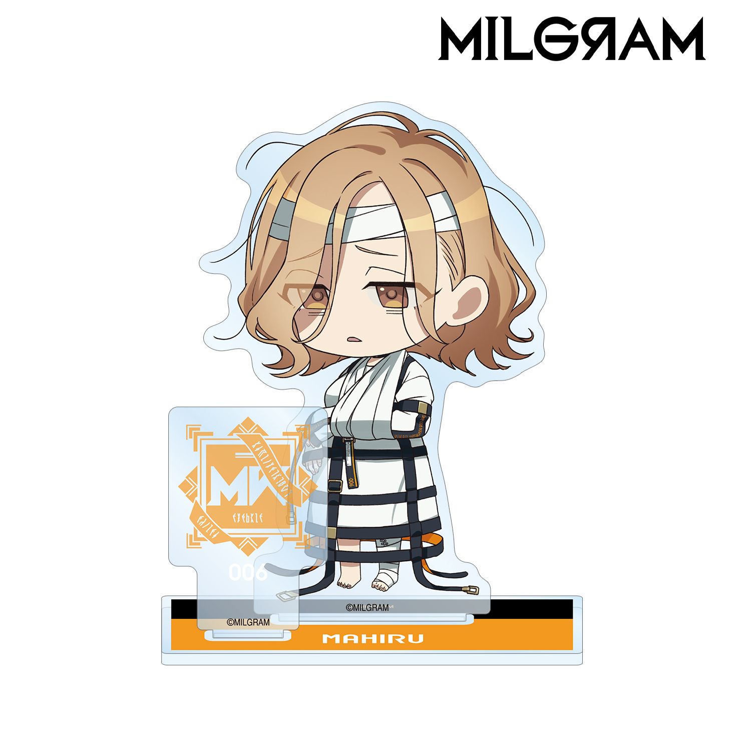 MILGRAM -ミルグラム- マヒル 公式ちびキャラ Season 2 ver. BIGアクリルスタンド 画像 2 | AniSmile