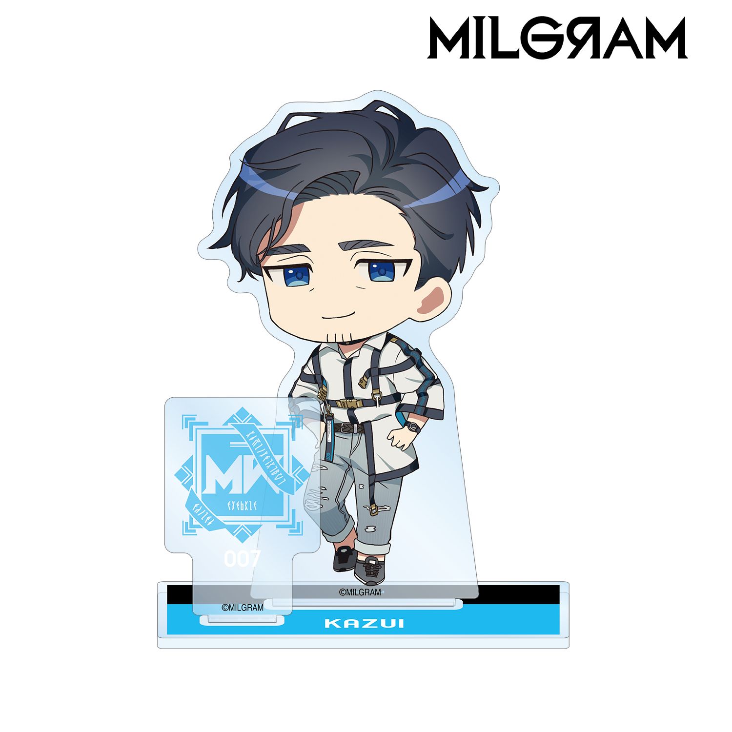 MILGRAM -ミルグラム- カズイ 公式ちびキャラ Season 2 ver. BIGアクリルスタンド 画像 2 | AniSmile