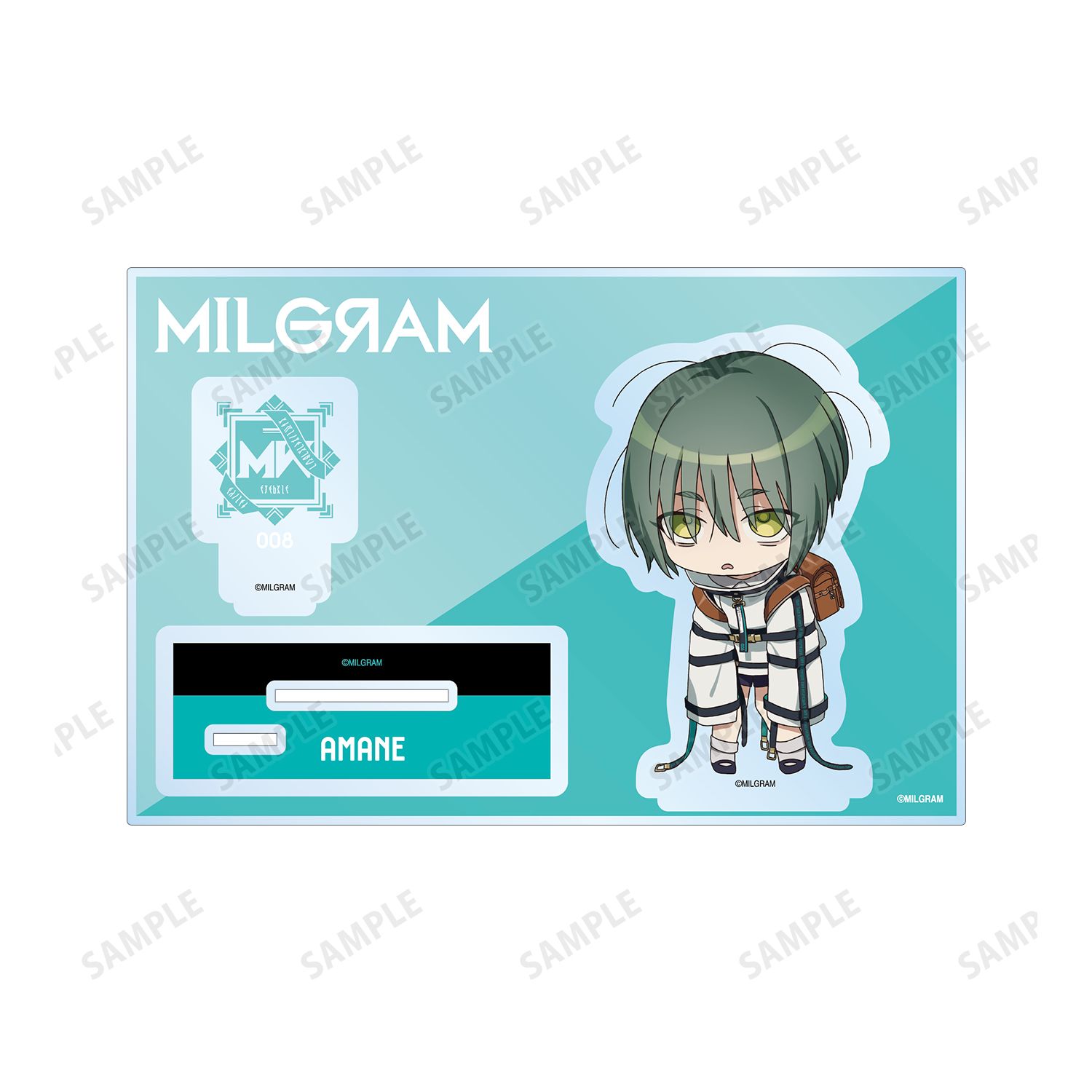 MILGRAM -ミルグラム- アマネ 公式ちびキャラ Season 2 ver. BIGアクリルスタンド 画像 4 | AniSmile