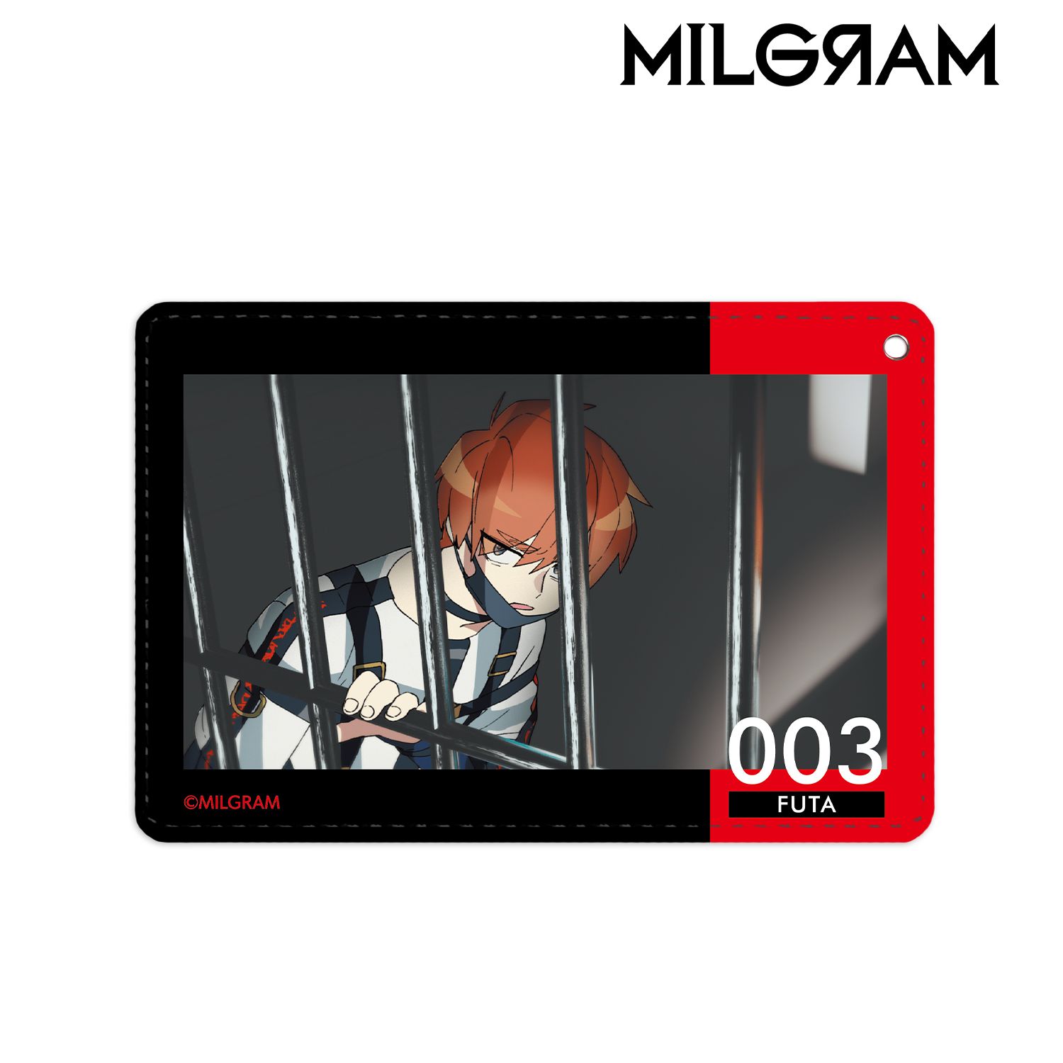 MILGRAM -ミルグラム- MV 1ポケットパスケース 『アンダーカバー』 フータver. Image 2 | AniSmile