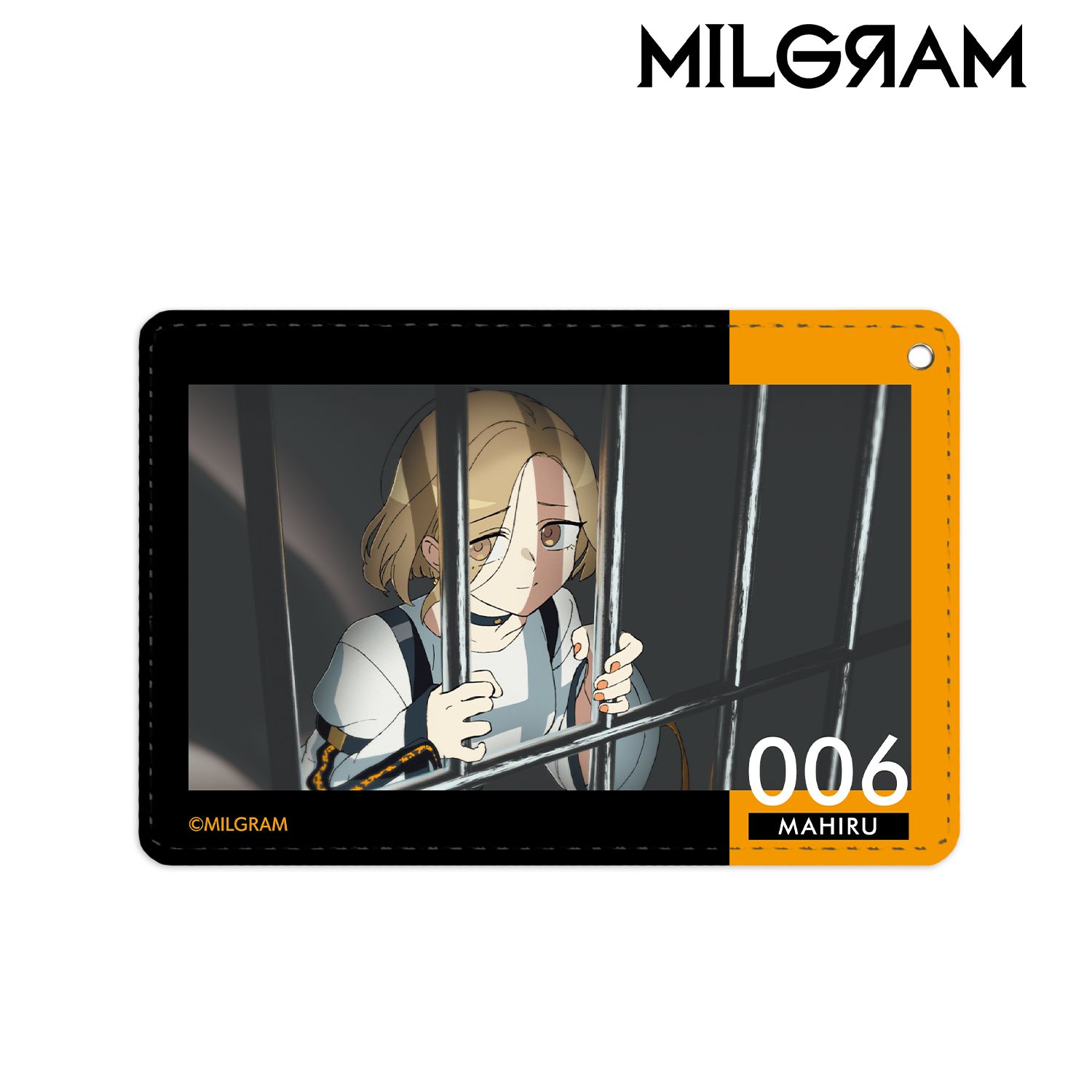 MILGRAM -ミルグラム- MV 1ポケットパスケース 『アンダーカバー』 マヒルver. Image 3 | AniSmile