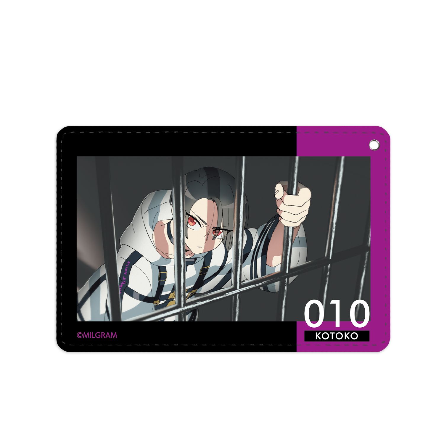MILGRAM -ミルグラム- MV 1ポケットパスケース 『アンダーカバー』 コトコver. - official product image | AniSmile