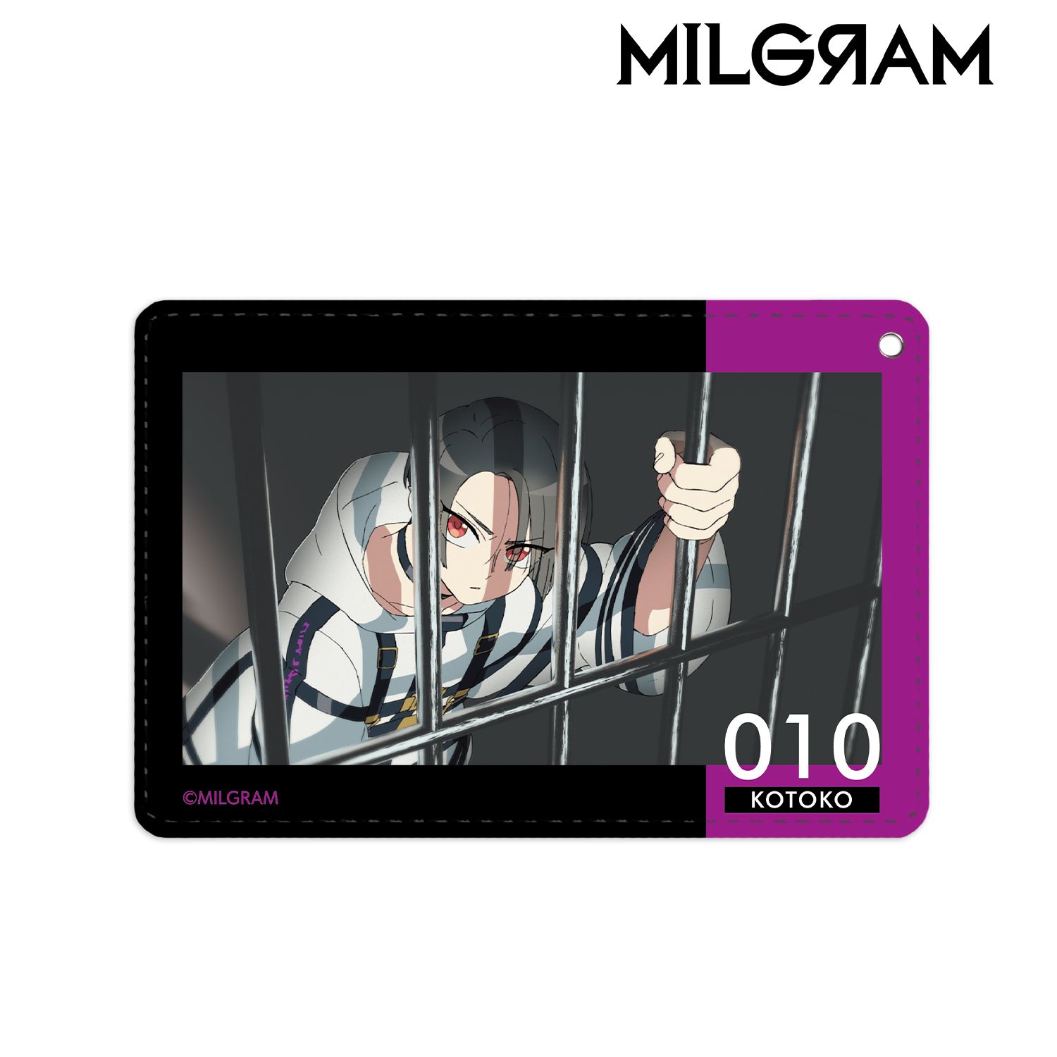 MILGRAM -ミルグラム- MV 1ポケットパスケース 『アンダーカバー』 コトコver. Image 2 | AniSmile