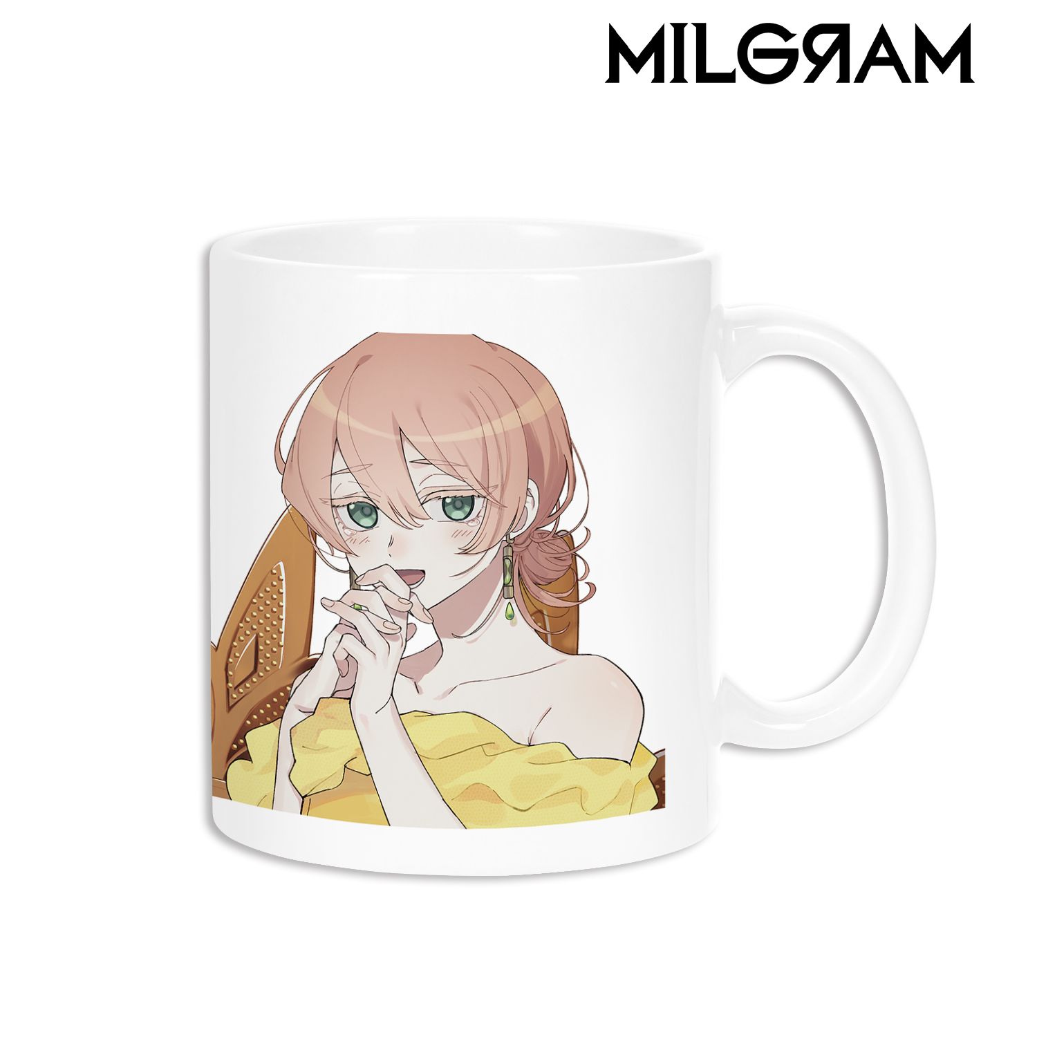 MILGRAM -ミルグラム- 描き下ろしイラスト ムウ バースデーver. マグカップ 画像 2 | AniSmile