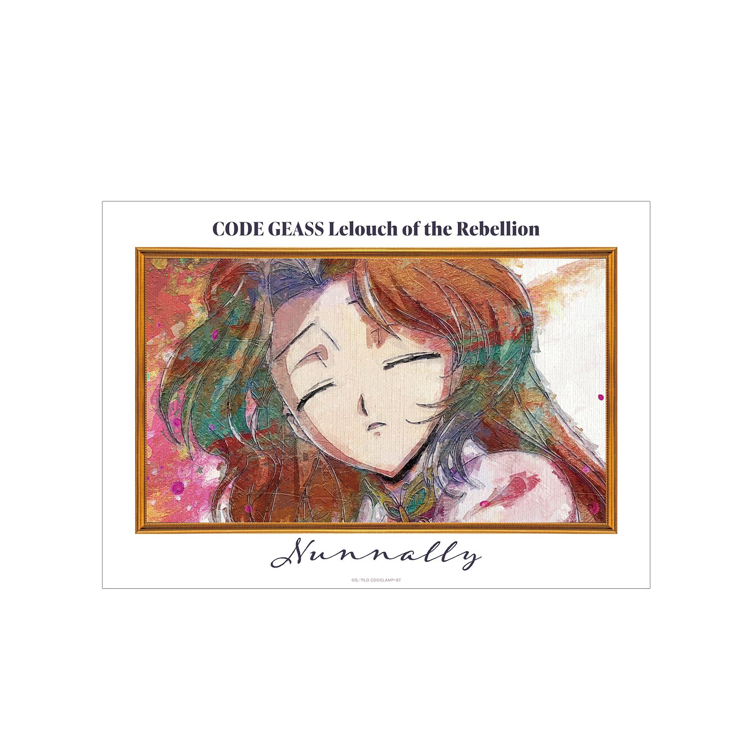 コードギアス 反逆のルルーシュ ナナリー grunge CANVAS A3マット加工ポスター - 公式商品画像 | AniSmile