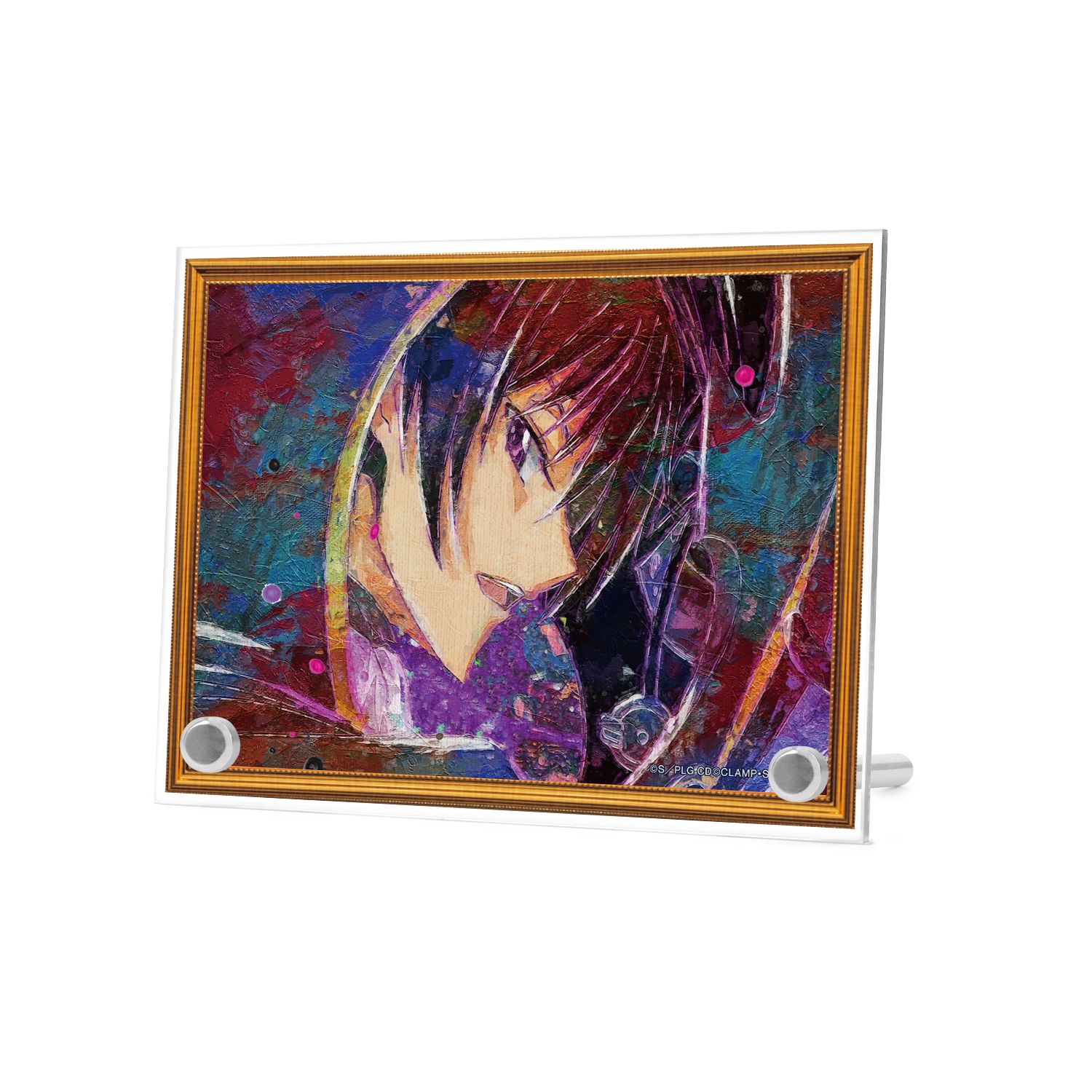 コードギアス 反逆のルルーシュ ルルーシュ grunge CANVAS A6アクリルパネル ver.A - 公式商品画像 | AniSmile