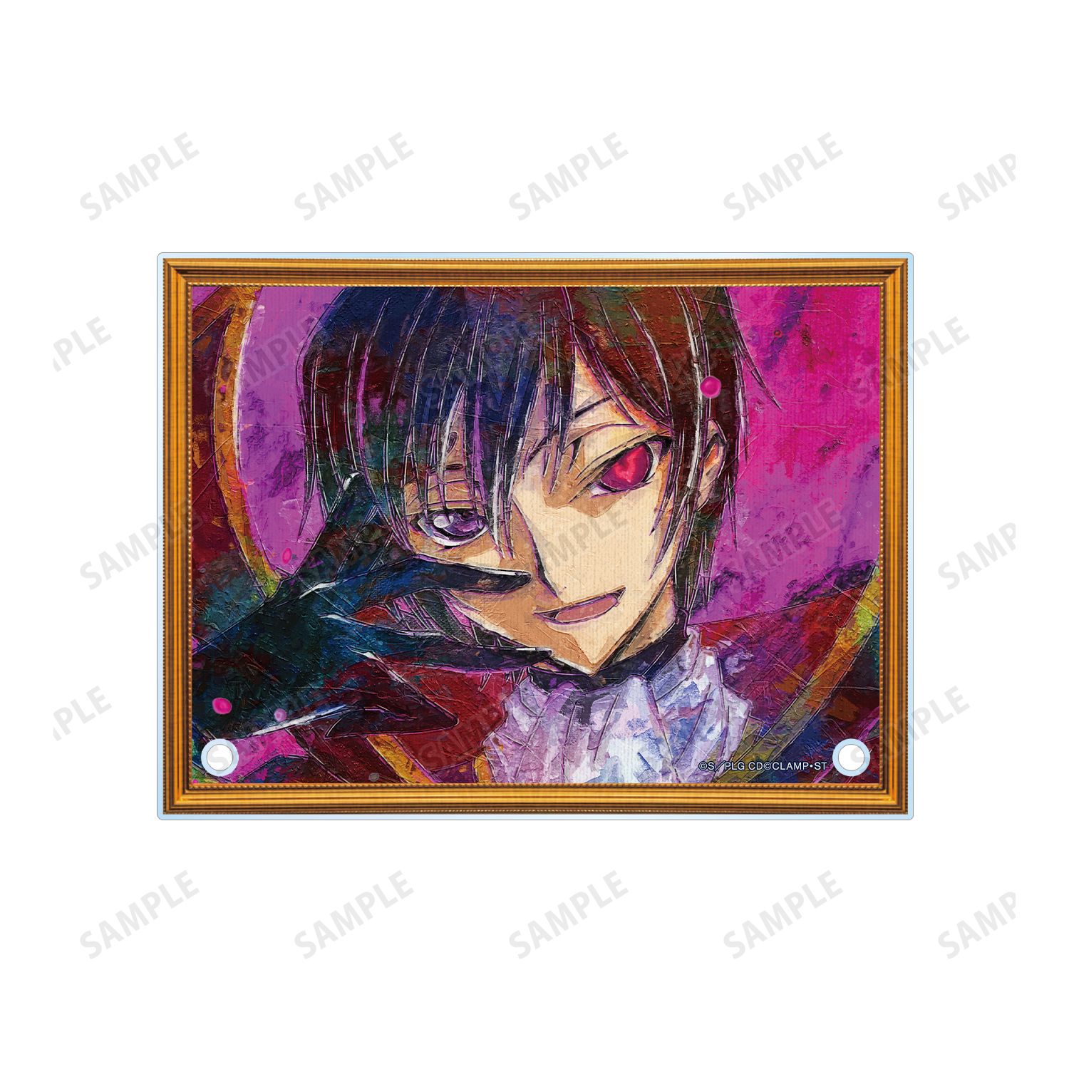 コードギアス 反逆のルルーシュ ルルーシュ grunge CANVAS A6アクリルパネル ver.D 画像 4 | AniSmile