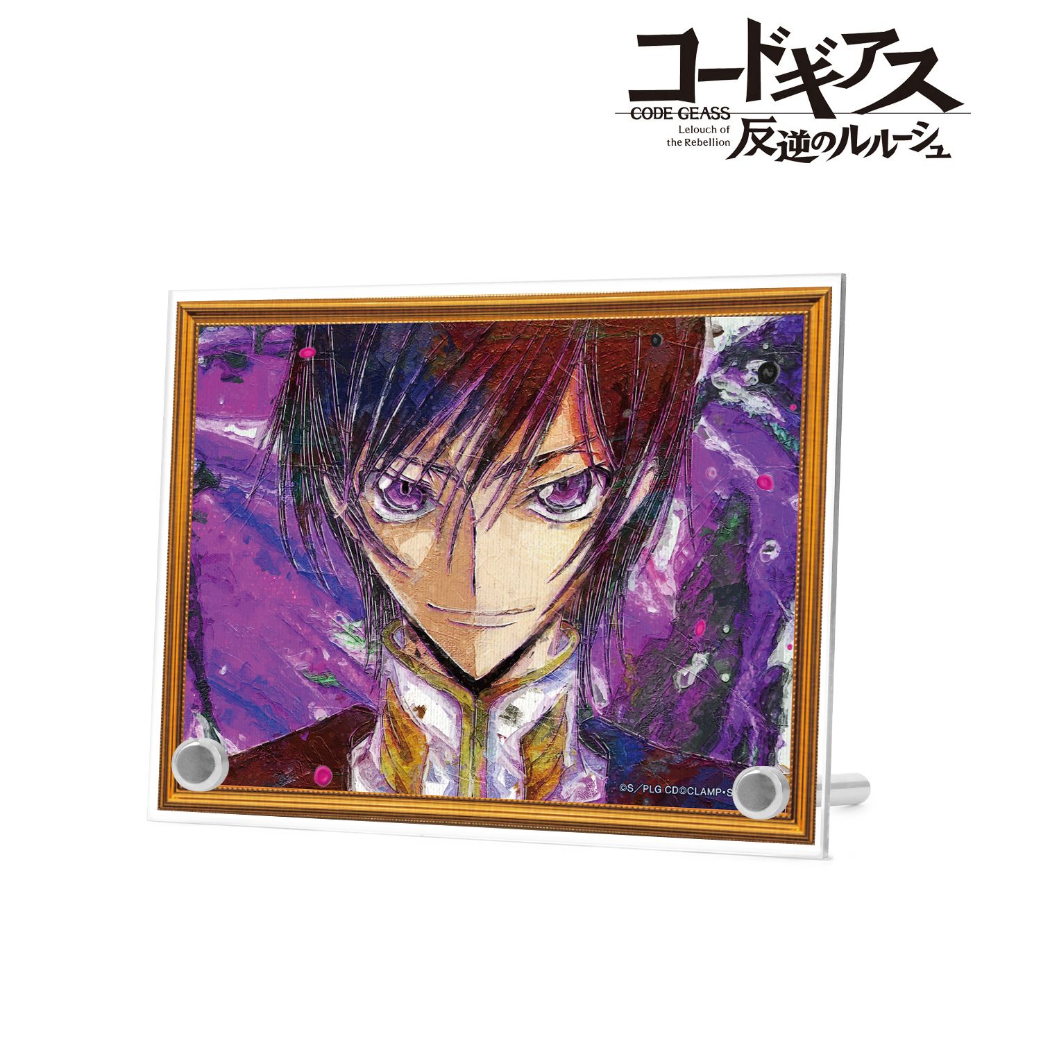 コードギアス 反逆のルルーシュ ルルーシュ grunge CANVAS A6アクリルパネル ver.E 画像 3 | AniSmile
