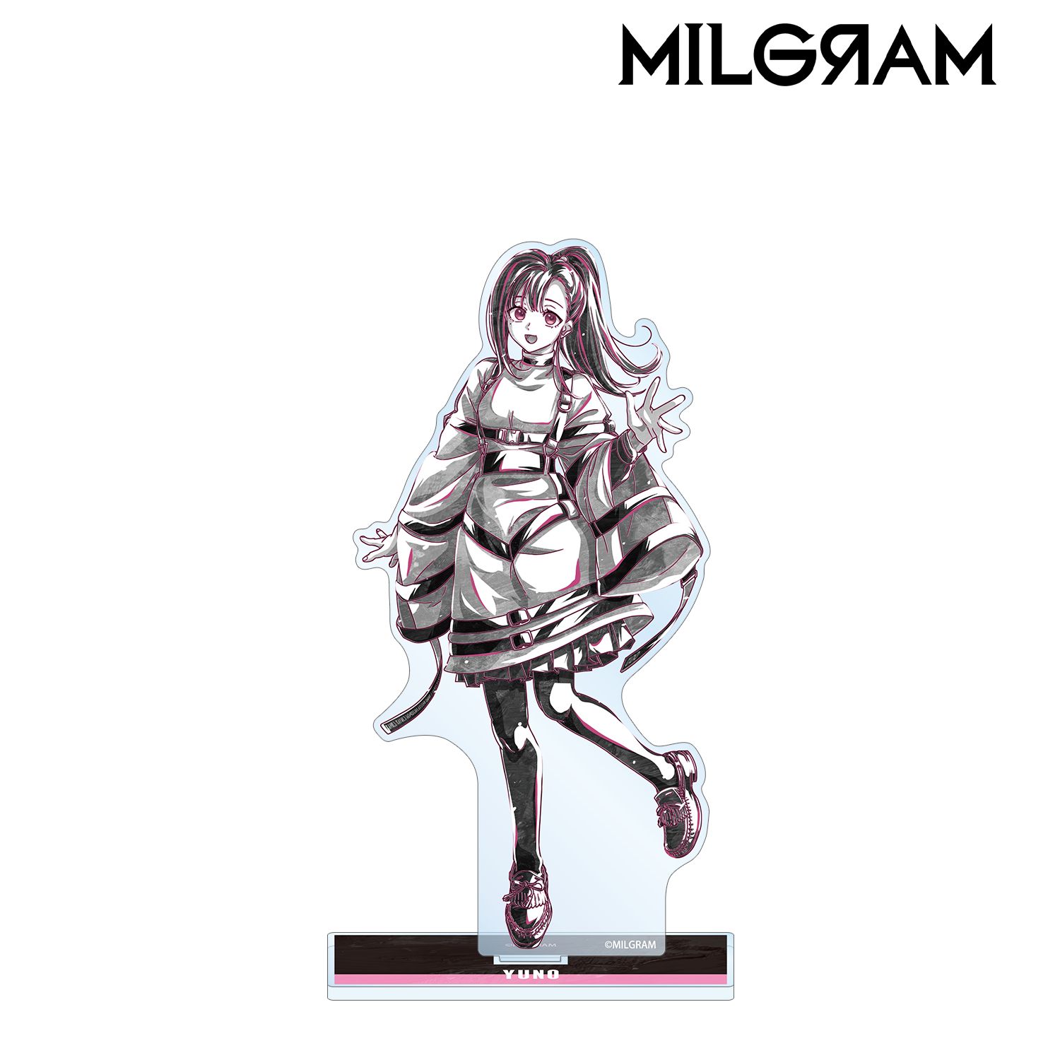 MILGRAM -ミルグラム- ユノ Ani-Art BLACK LABEL BIGアクリルスタンド 画像 2 | AniSmile