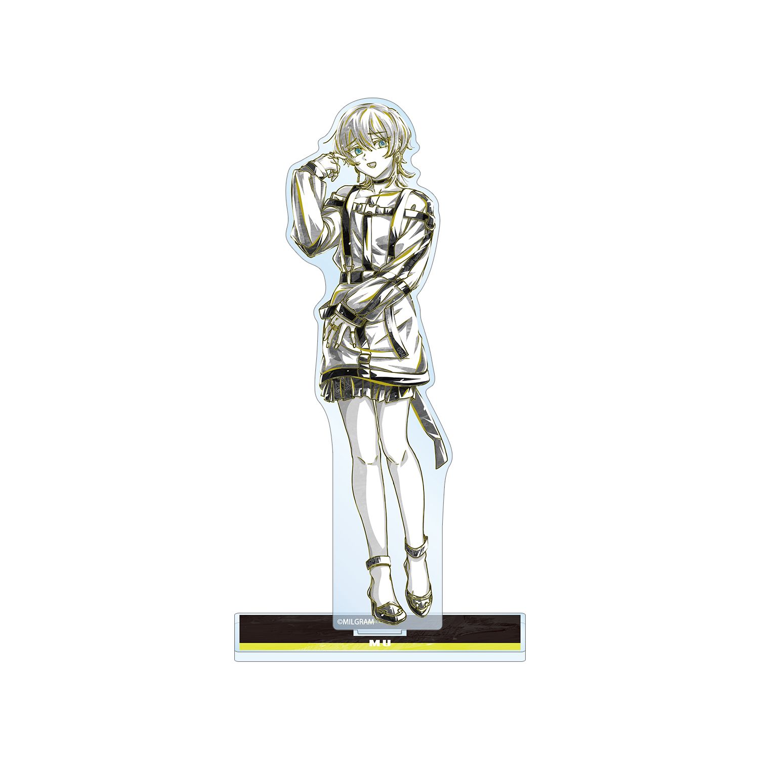 MILGRAM -ミルグラム- ムウ Ani-Art BLACK LABEL BIGアクリルスタンド - 公式商品画像 | AniSmile