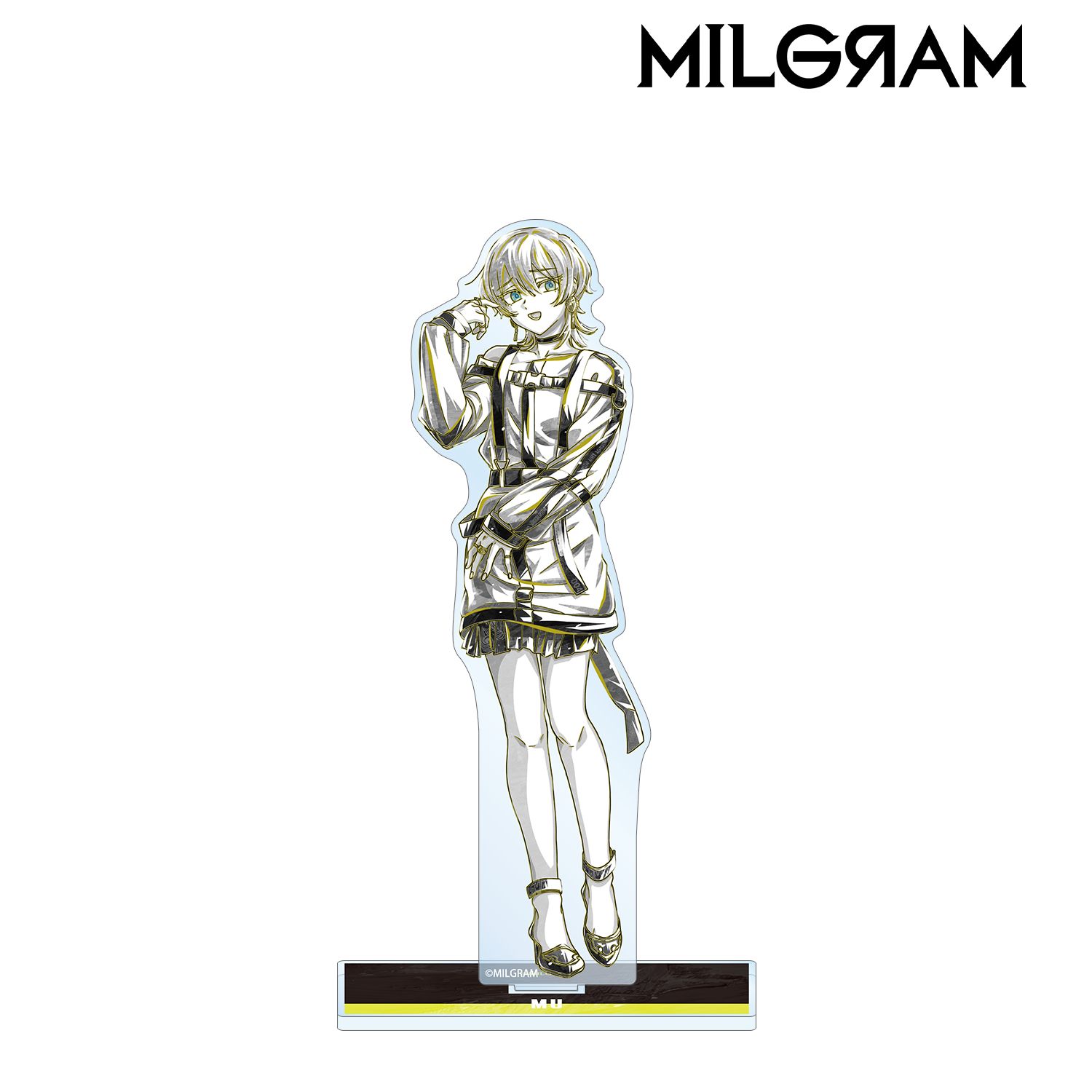 MILGRAM -ミルグラム- ムウ Ani-Art BLACK LABEL BIGアクリルスタンド 画像 2 | AniSmile