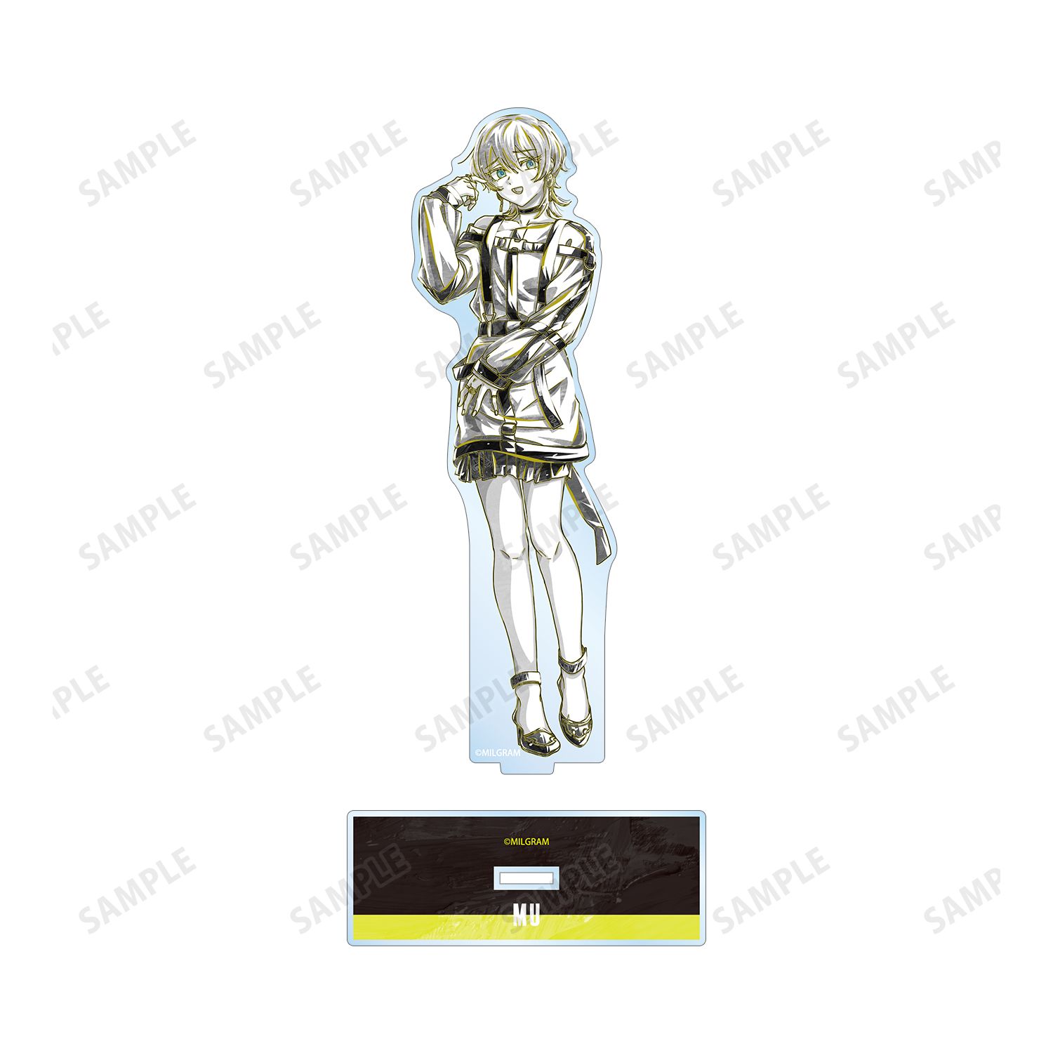 MILGRAM -ミルグラム- ムウ Ani-Art BLACK LABEL BIGアクリルスタンド 画像 3 | AniSmile