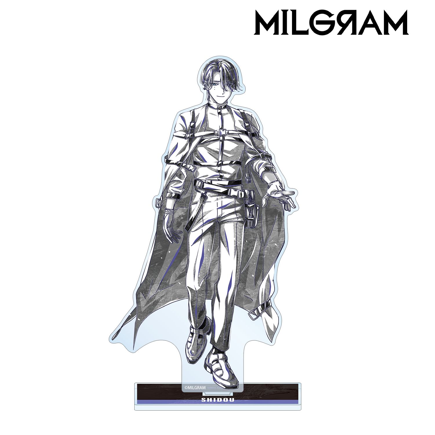 MILGRAM -ミルグラム- シドウ Ani-Art BLACK LABEL BIGアクリルスタンド 画像 2 | AniSmile