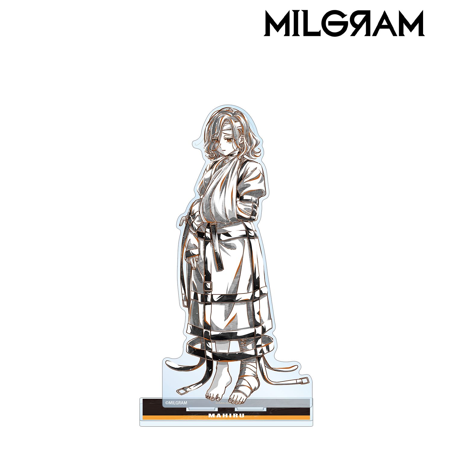 MILGRAM -ミルグラム- マヒル Ani-Art BLACK LABEL BIGアクリルスタンド 画像 2 | AniSmile