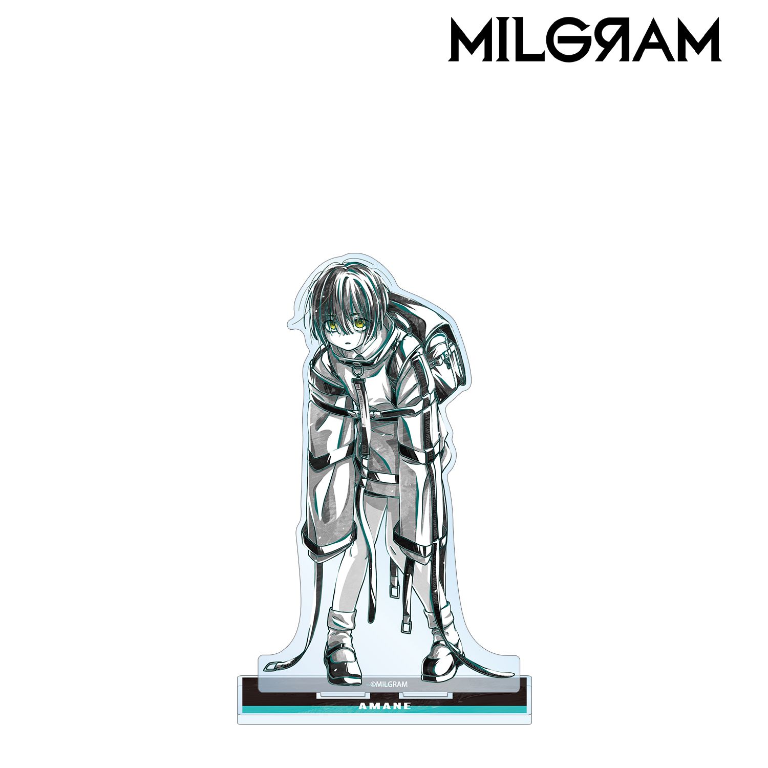 MILGRAM -ミルグラム- アマネ Ani-Art BLACK LABEL BIGアクリルスタンド 画像 2 | AniSmile