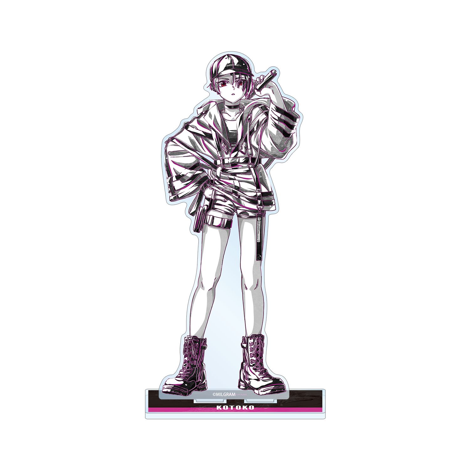 MILGRAM -ミルグラム- コトコ Ani-Art BLACK LABEL BIGアクリルスタンド - 公式商品画像 | AniSmile