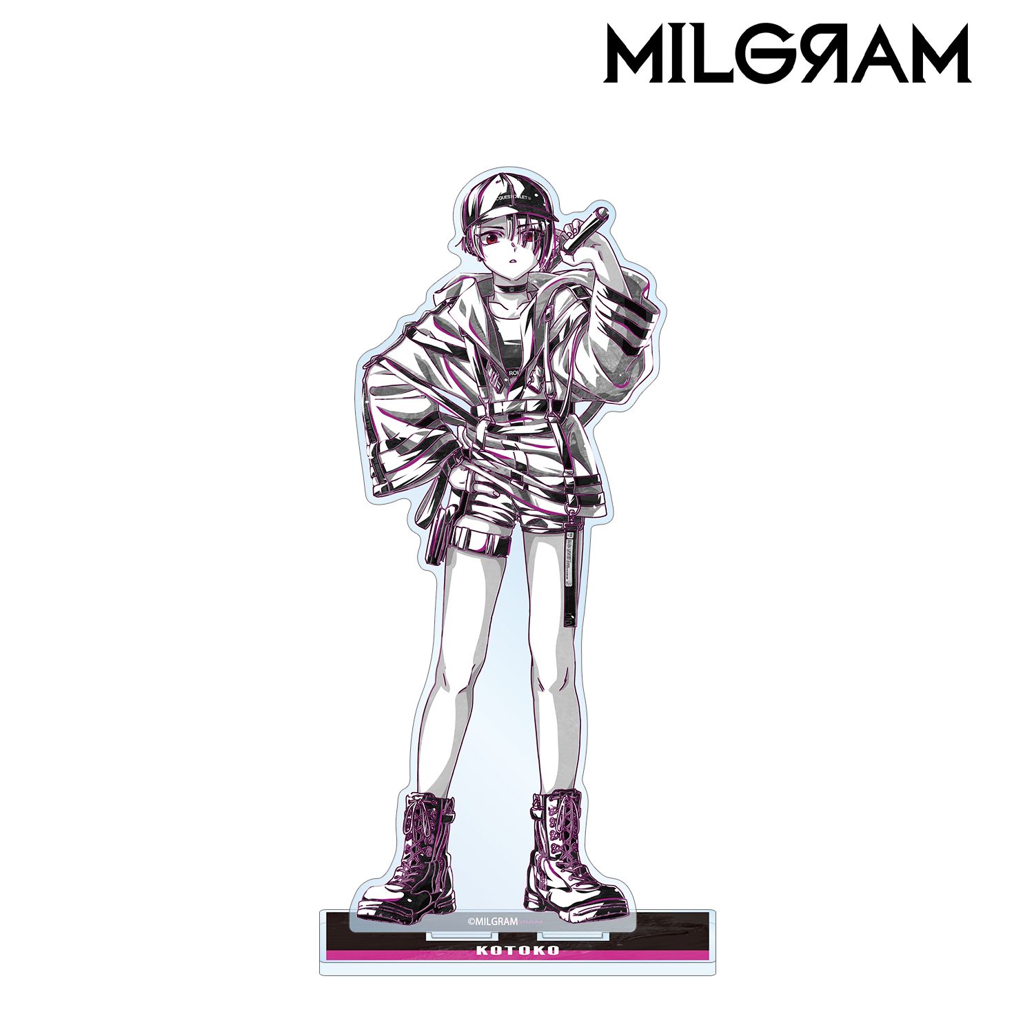 MILGRAM -ミルグラム- コトコ Ani-Art BLACK LABEL BIGアクリルスタンド 画像 2 | AniSmile