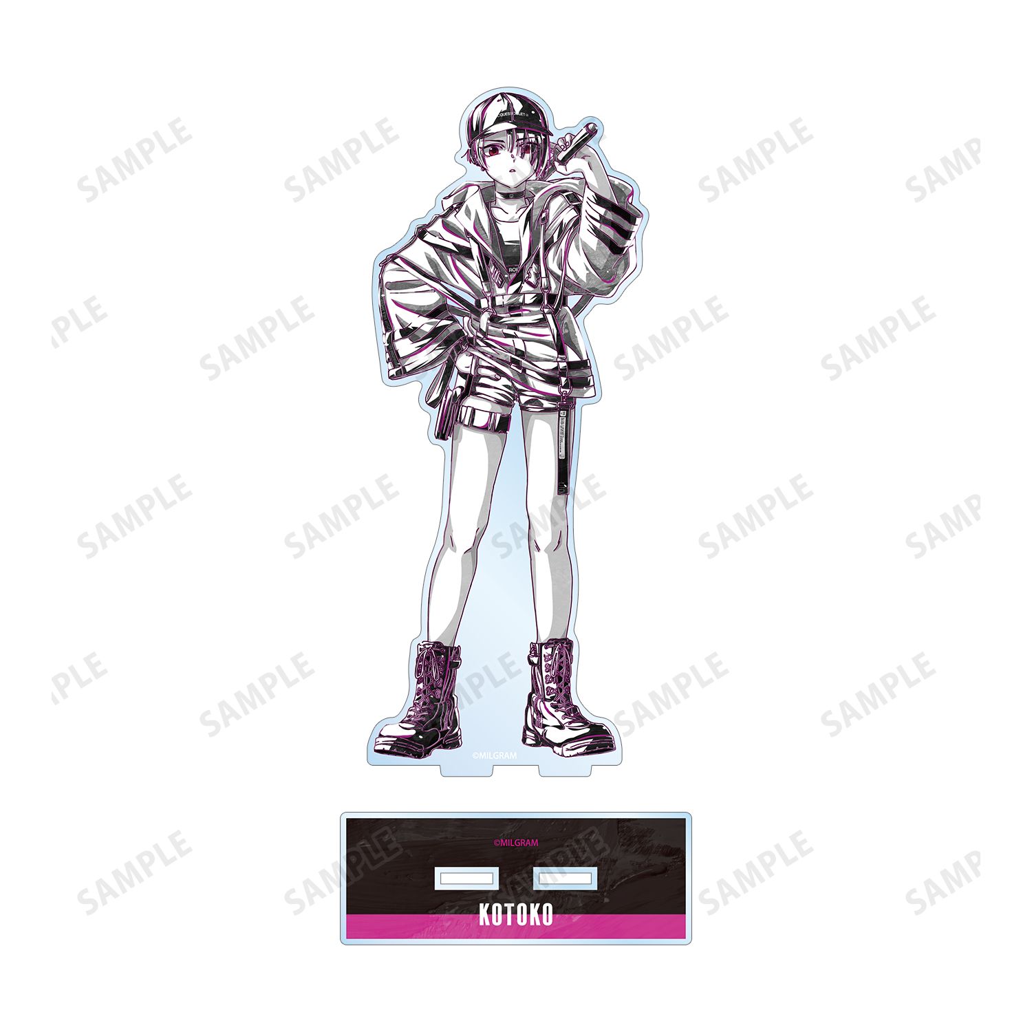 MILGRAM -ミルグラム- コトコ Ani-Art BLACK LABEL BIGアクリルスタンド 画像 3 | AniSmile
