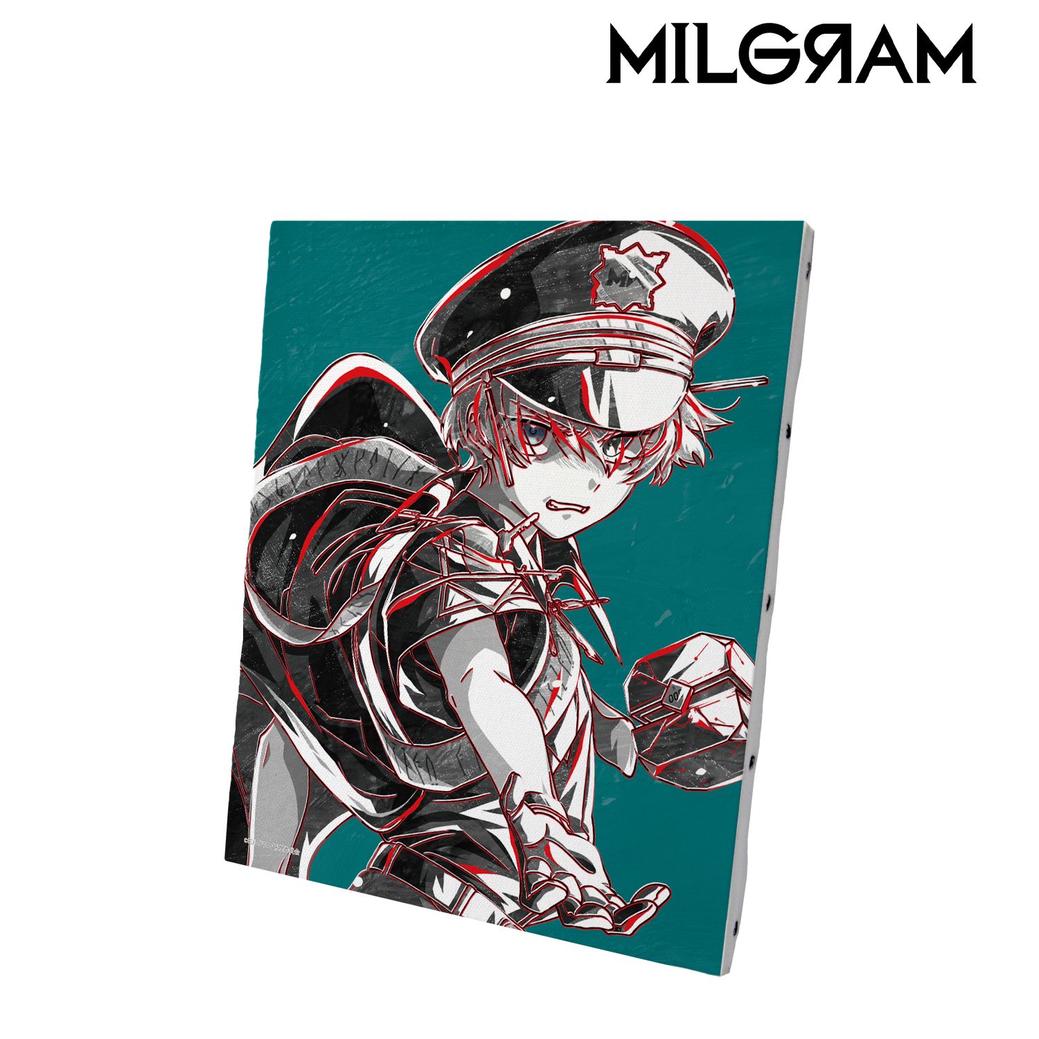 MILGRAM -ミルグラム- エス Ani-Art BLACK LABEL キャンバスボード 画像 2 | AniSmile