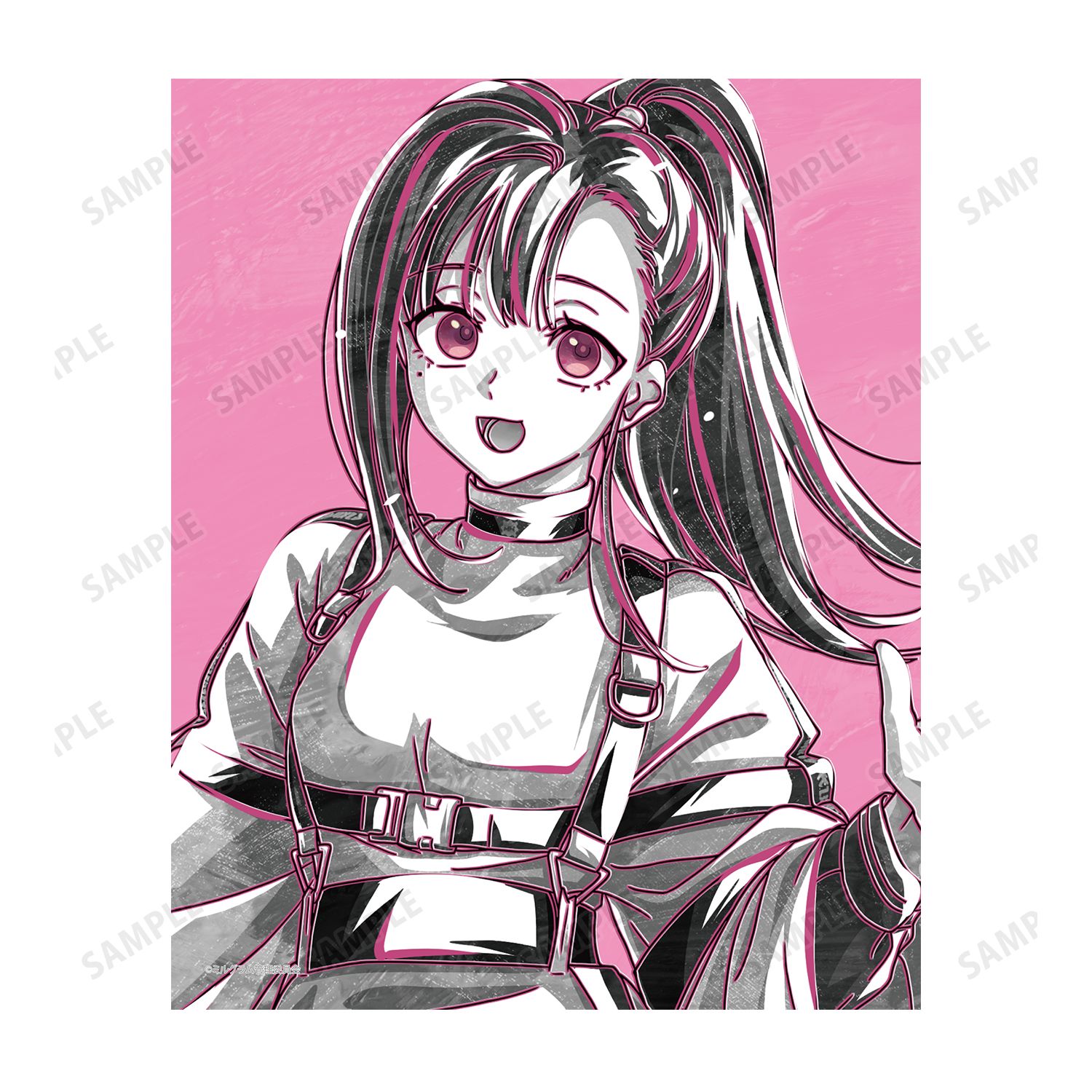 MILGRAM -ミルグラム- ユノ Ani-Art BLACK LABEL キャンバスボード 画像 3 | AniSmile