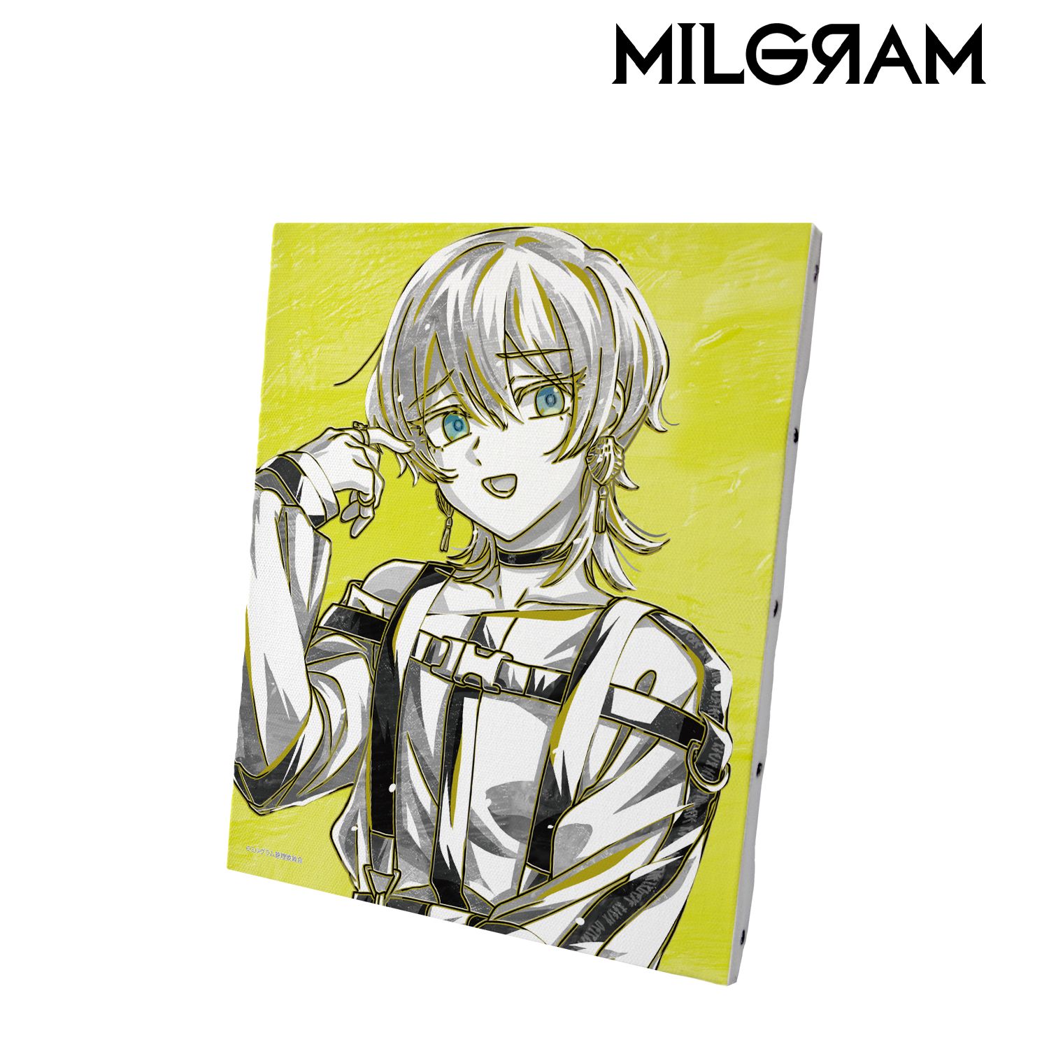 MILGRAM -ミルグラム- ムウ Ani-Art BLACK LABEL キャンバスボード 画像 2 | AniSmile