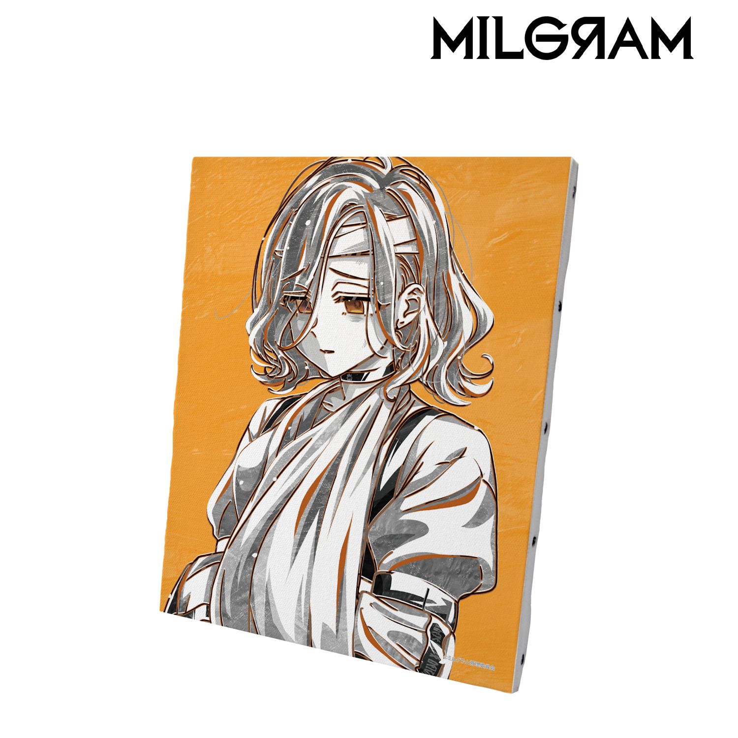 MILGRAM -ミルグラム- マヒル Ani-Art BLACK LABEL キャンバスボード 画像 2 | AniSmile