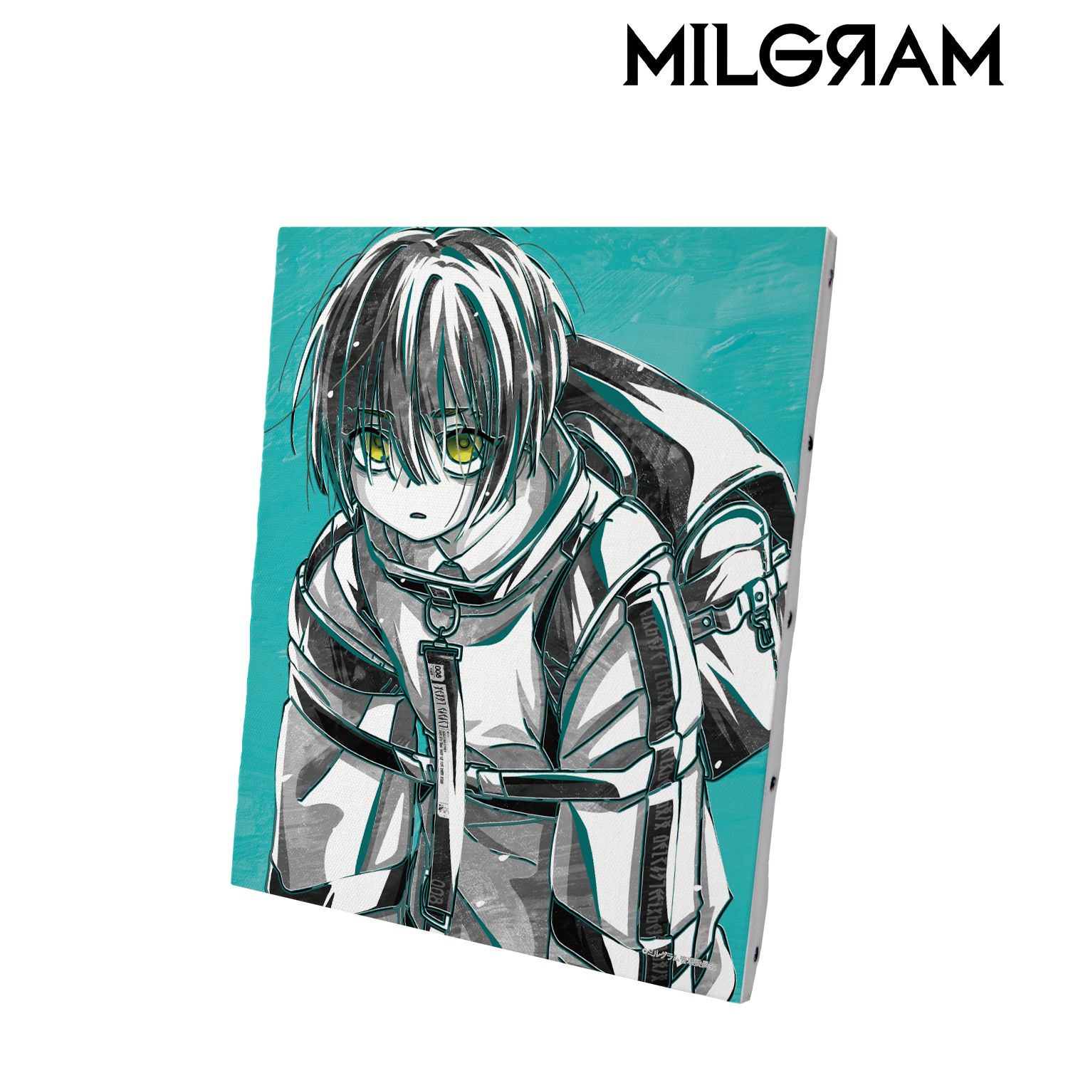 MILGRAM -ミルグラム- アマネ Ani-Art BLACK LABEL キャンバスボード 画像 2 | AniSmile