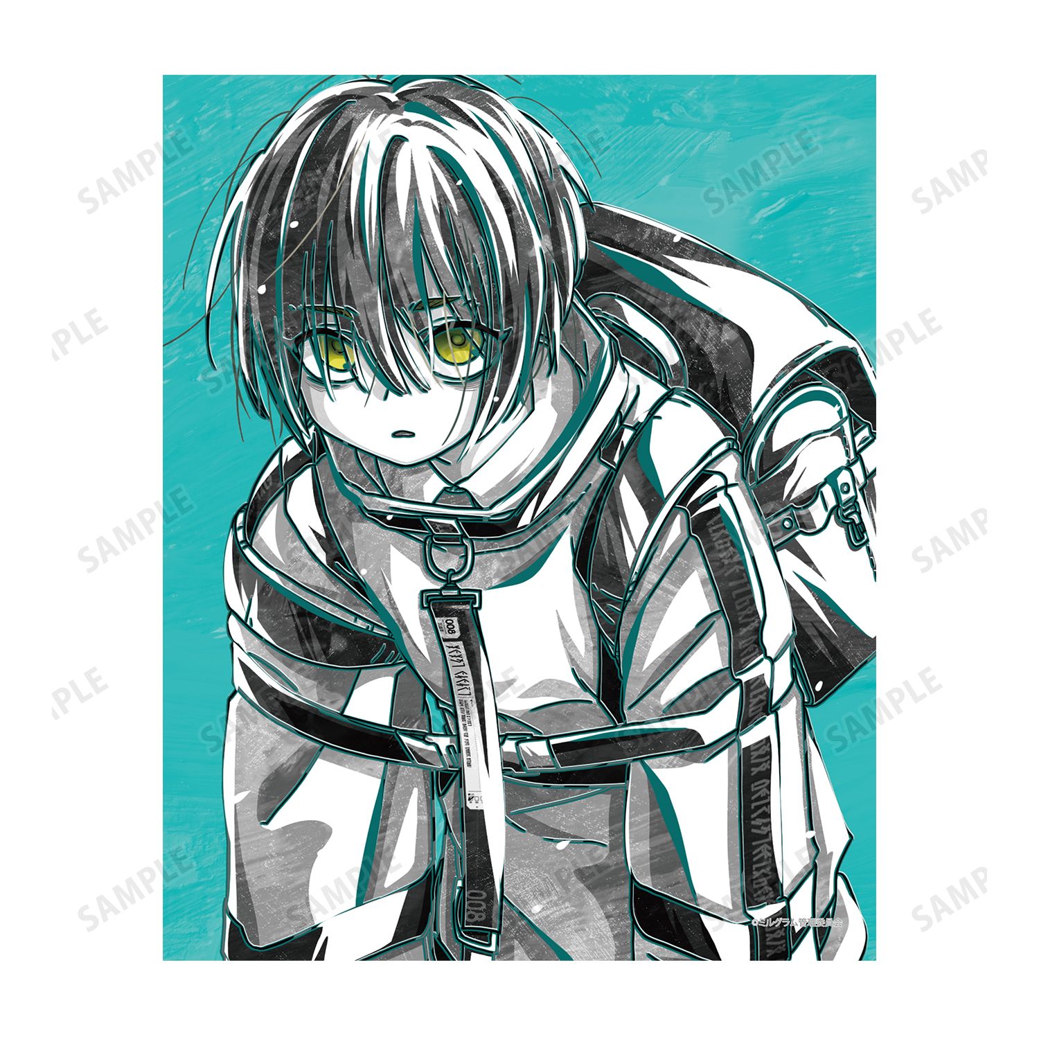 MILGRAM -ミルグラム- アマネ Ani-Art BLACK LABEL キャンバスボード 画像 3 | AniSmile