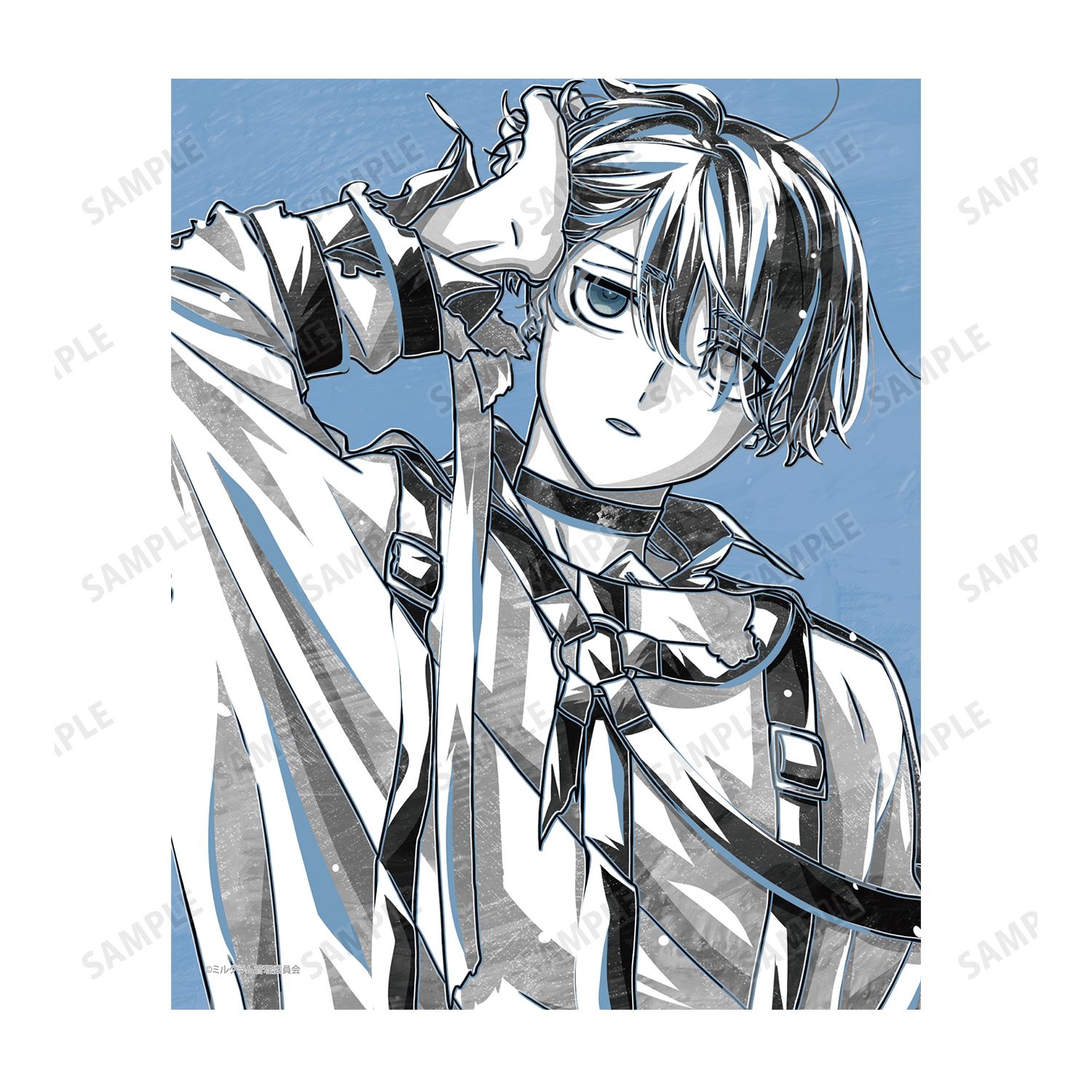 MILGRAM -ミルグラム- ミコト Ani-Art BLACK LABEL キャンバスボード 画像 3 | AniSmile