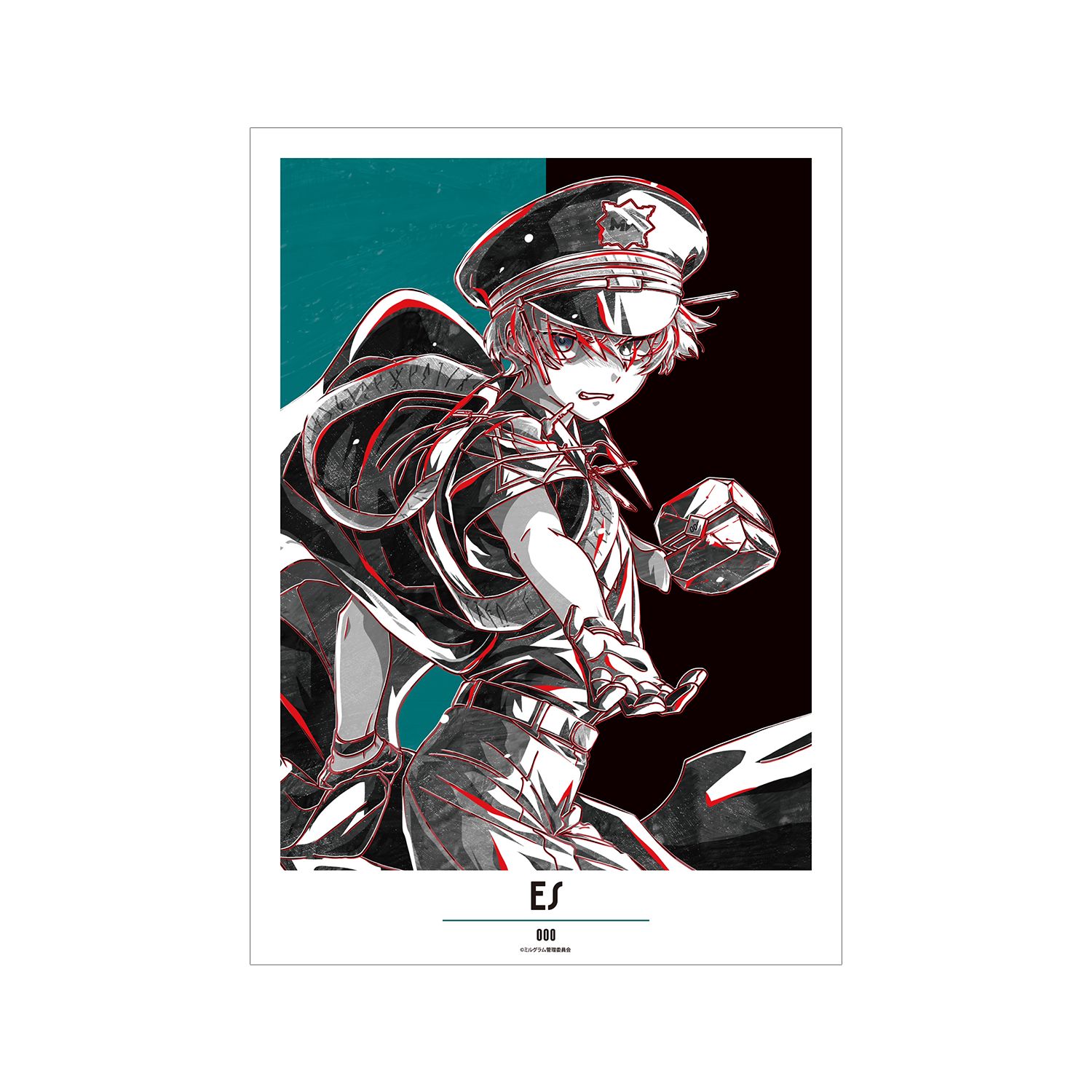 MILGRAM -ミルグラム- エス Ani-Art BLACK LABEL A3マット加工ポスター - 公式商品画像 | AniSmile