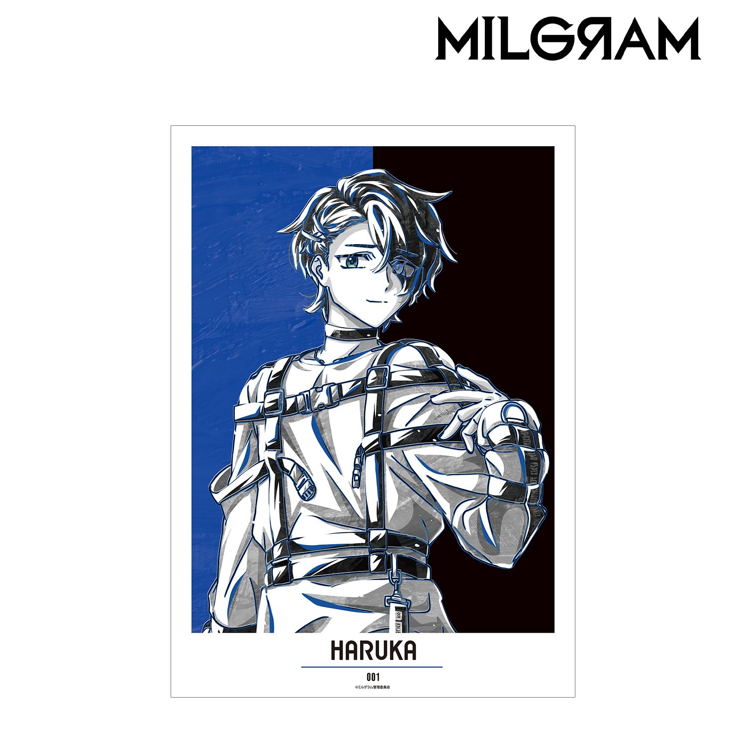 MILGRAM -ミルグラム- ハルカ Ani-Art BLACK LABEL A3マット加工ポスター 画像 2 | AniSmile